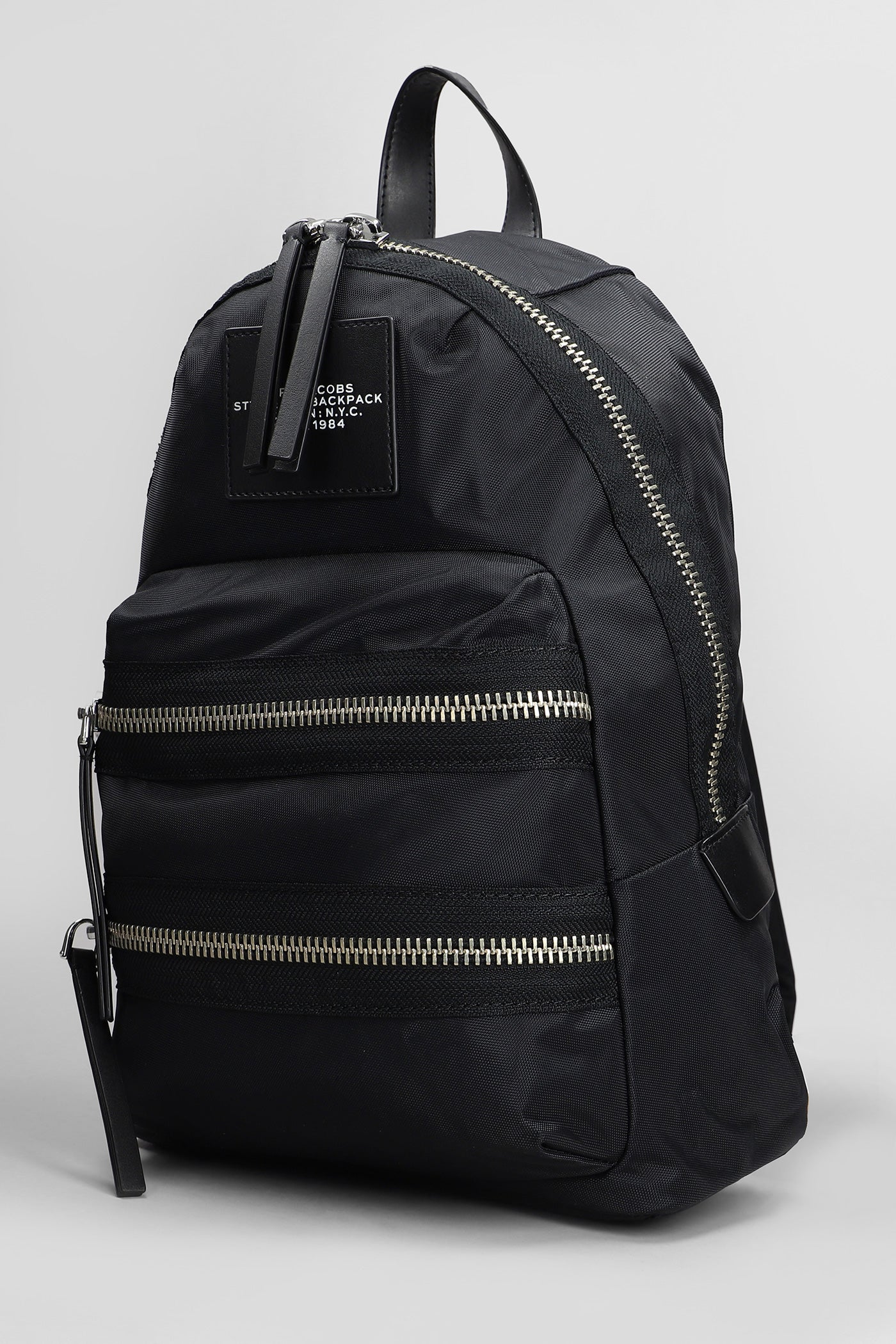 The medium backpack Backpack in black nylon - Image 2