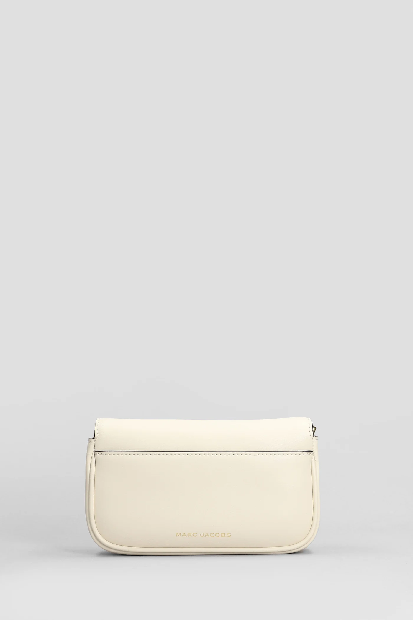 The Mini Shoulder Shoulder bag in beige leather - Image 3