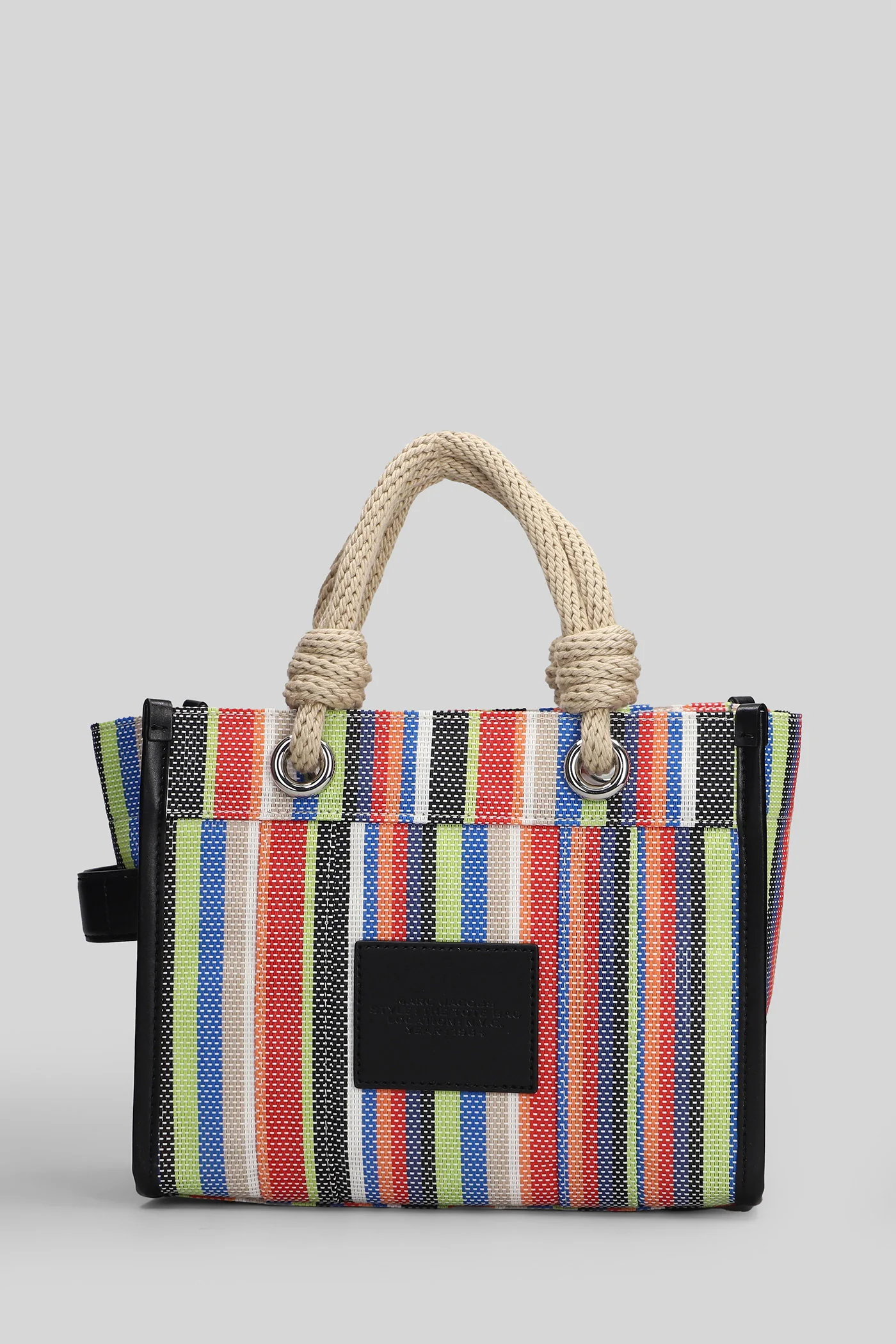 The small tote Tote in multicolor PVC - Image 7