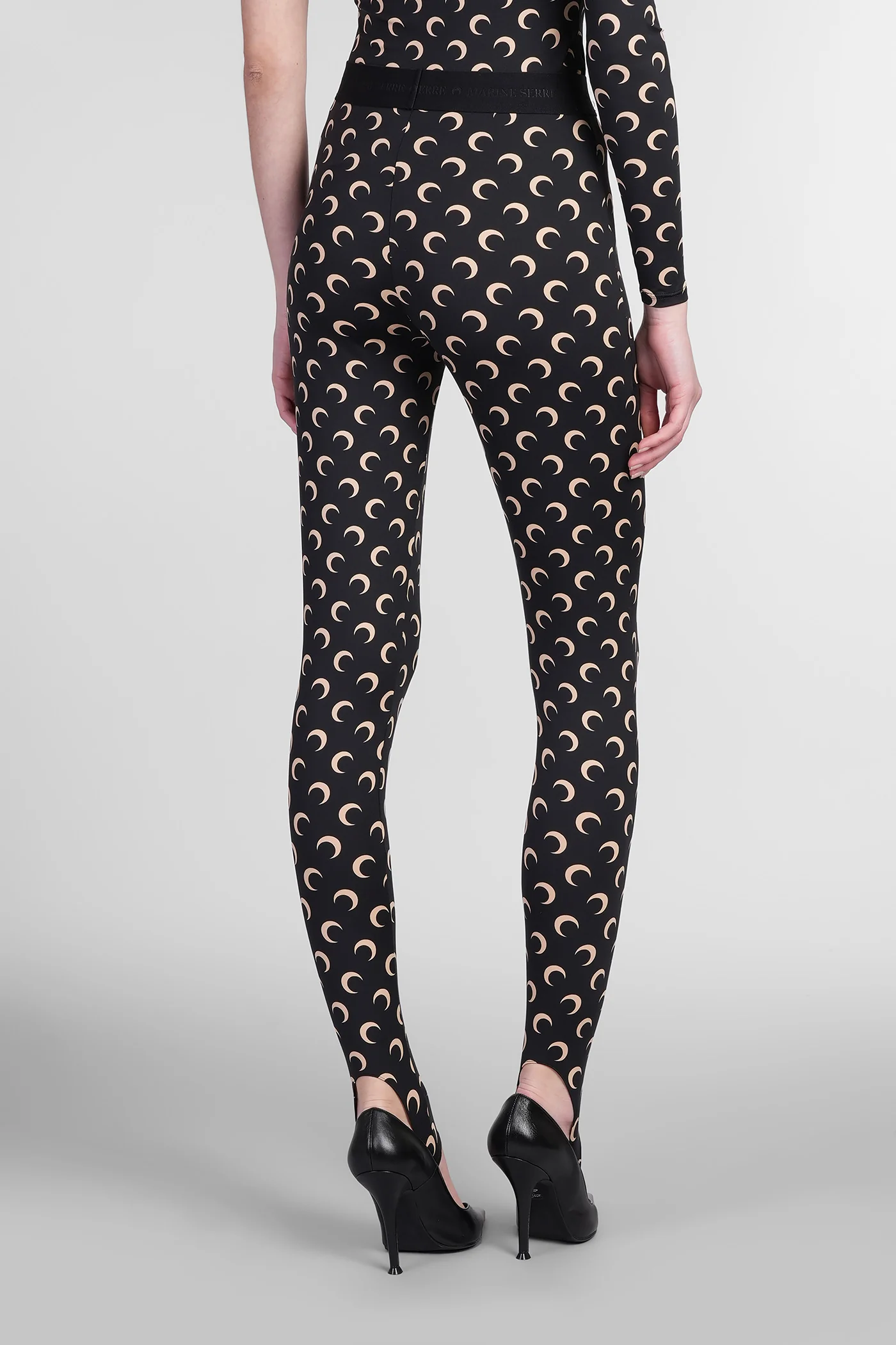 Leggings in black polyamide - Image 3