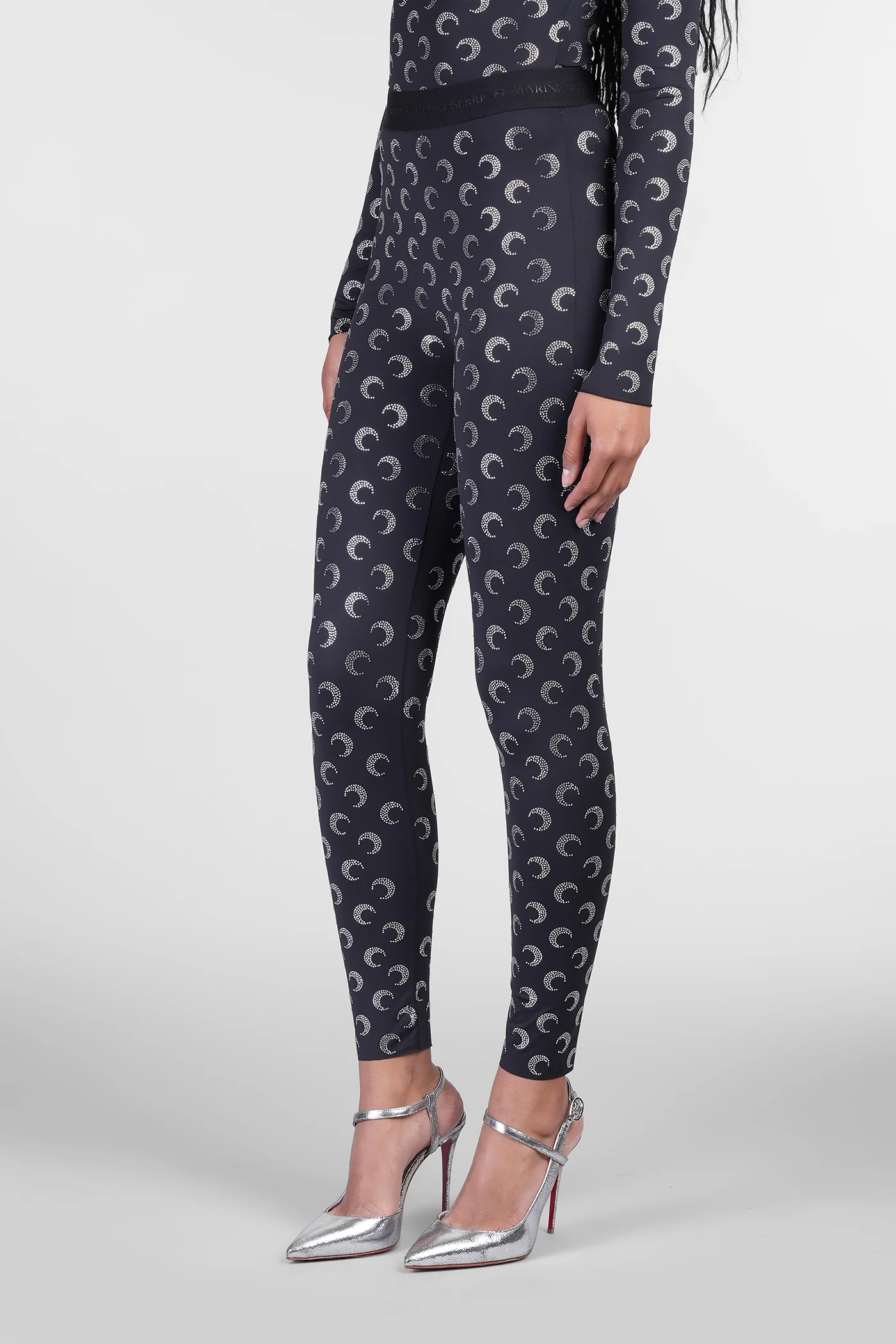 Leggings in black polyamide - Image 4