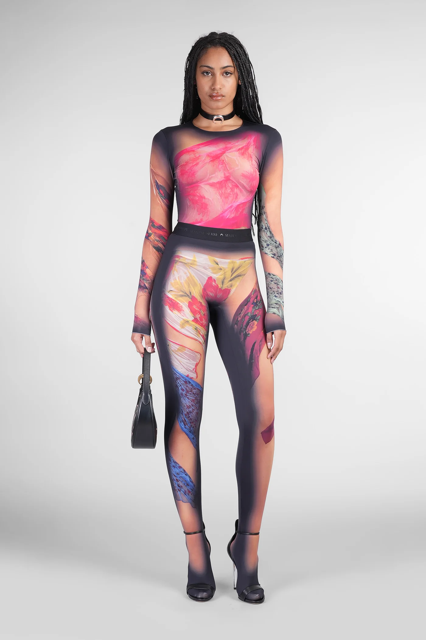 Leggings in multicolor polyamide - Image 2