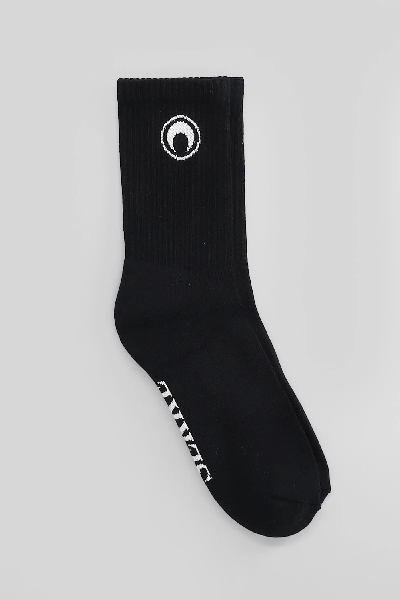 Socks in black cotton