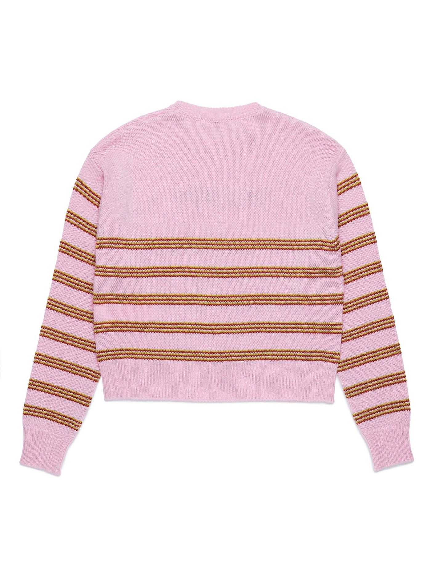 Knitwear in rose-pink wool - Image 2