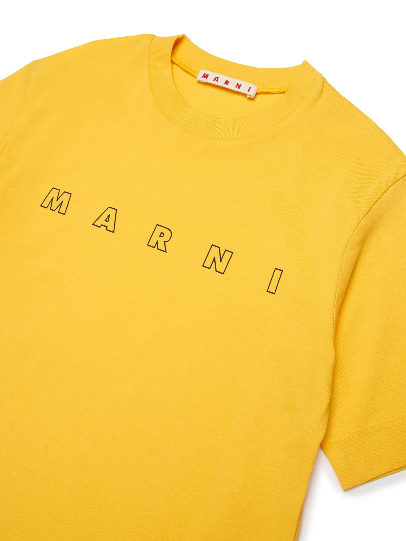 T-Shirt in yellow cotton - Image 3
