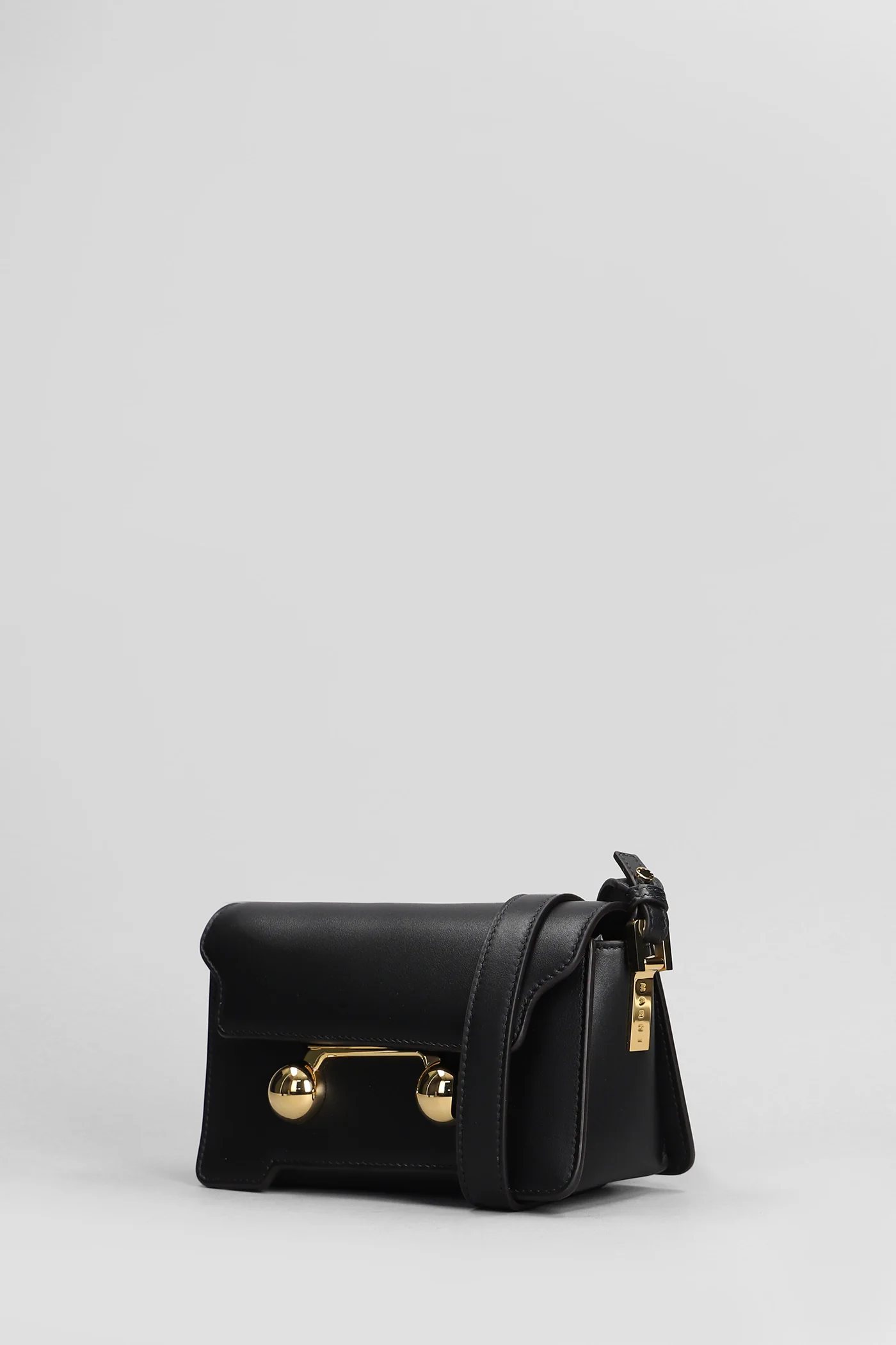 Trunkaroo Shoulder bag in black leather - Image 2