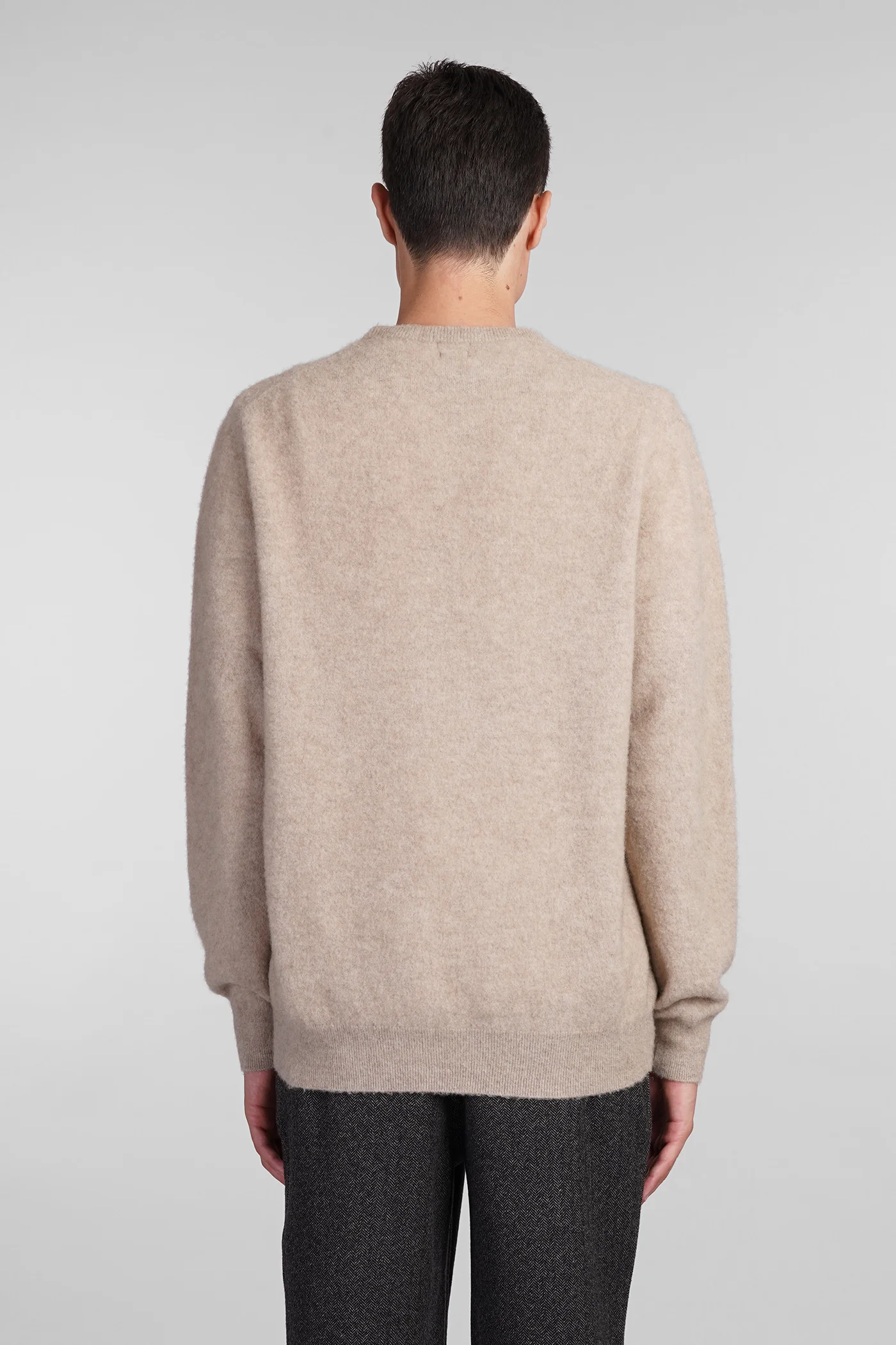Kane Knitwear in beige wool - Image 3