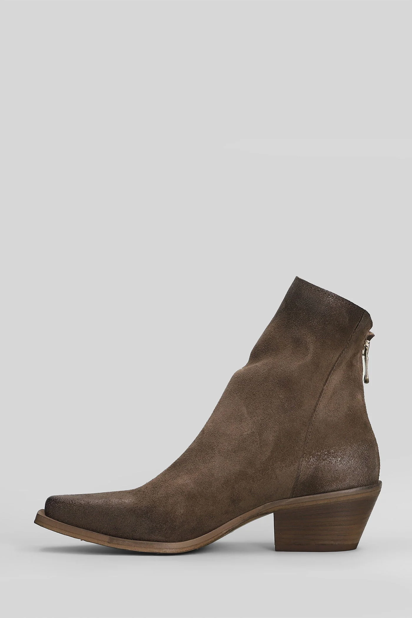 texan Ankle boots in brown suede - Image 3
