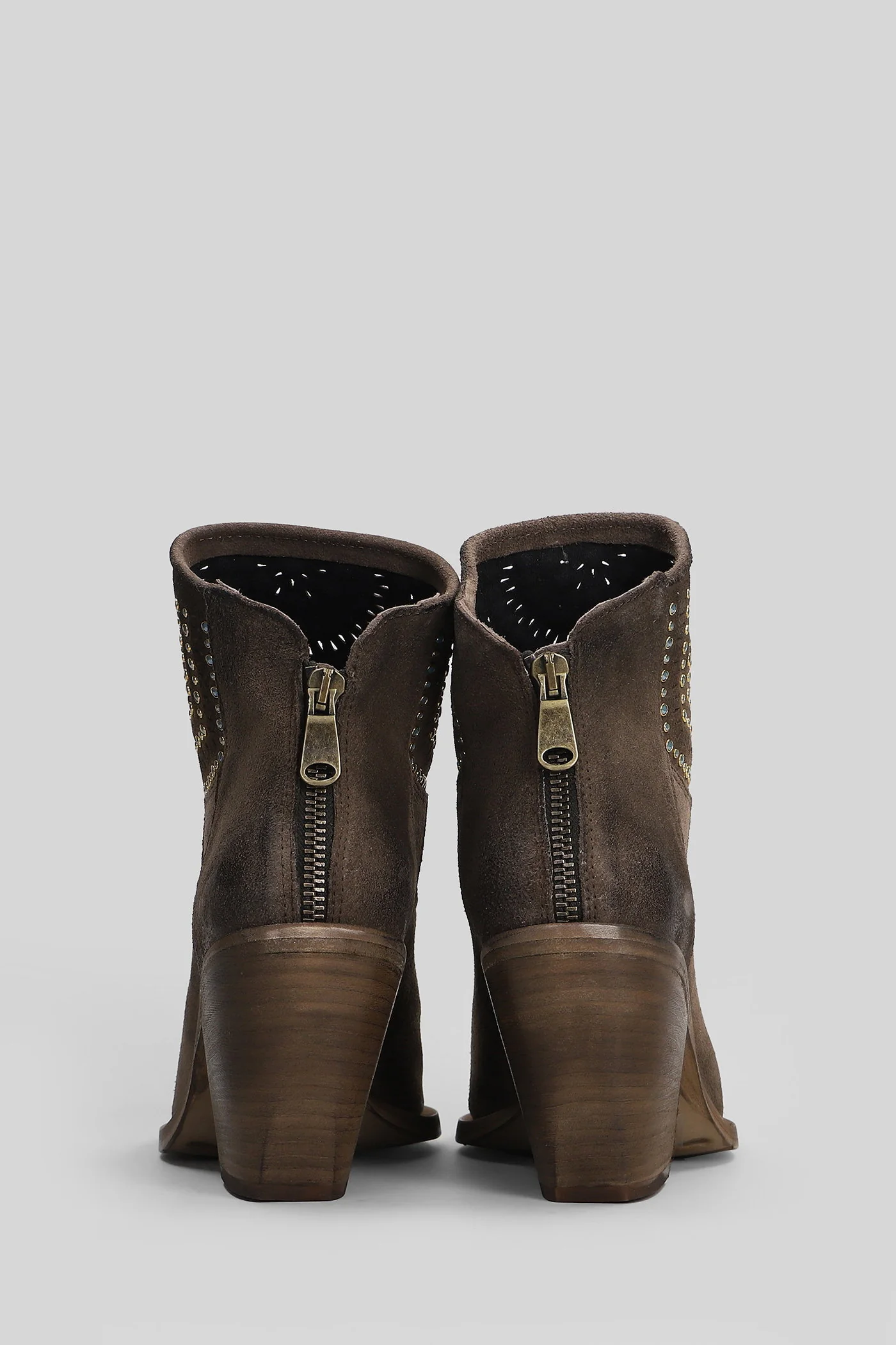 texan Ankle boots in brown suede - Image 4