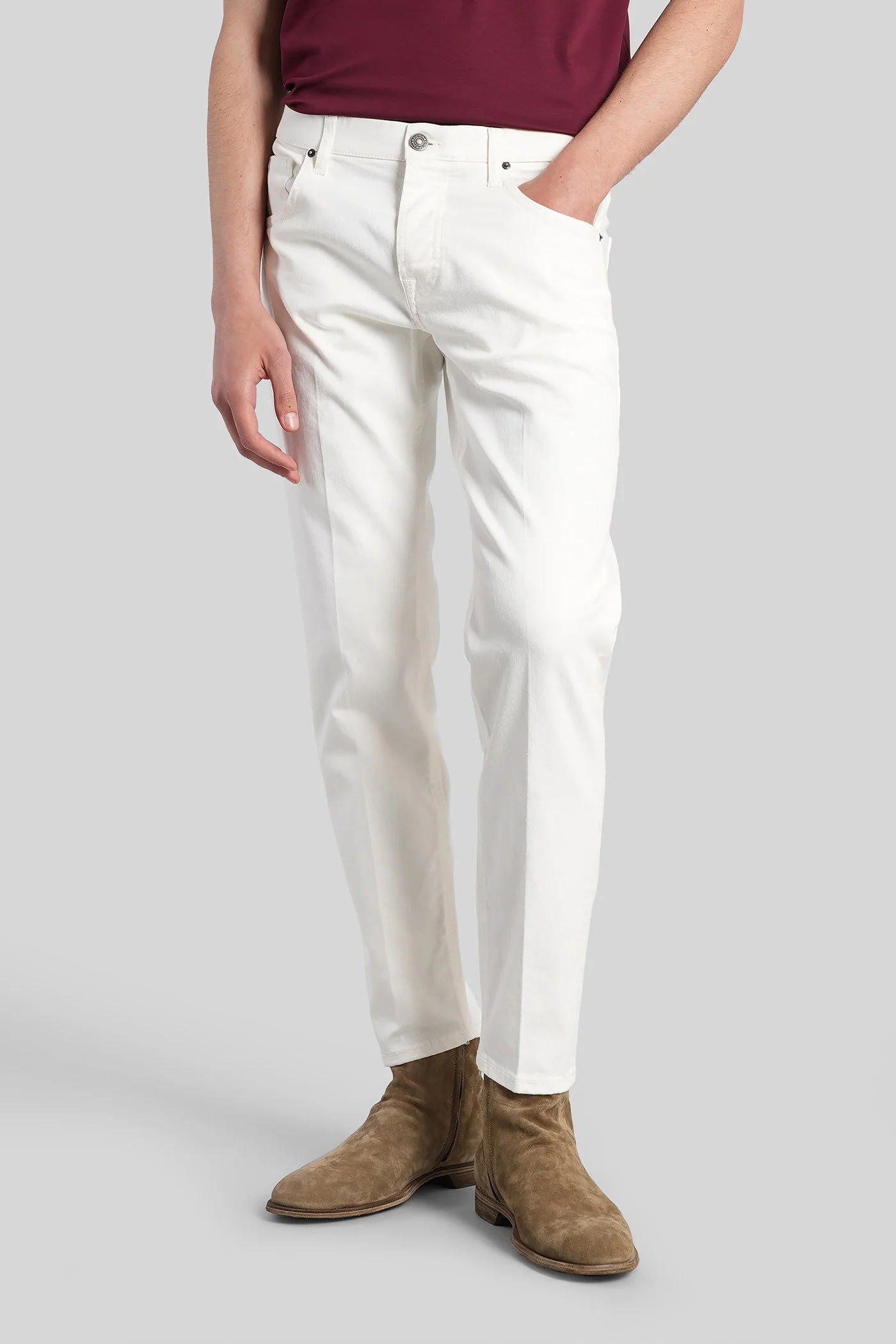 Mc-david Pants in beige cotton