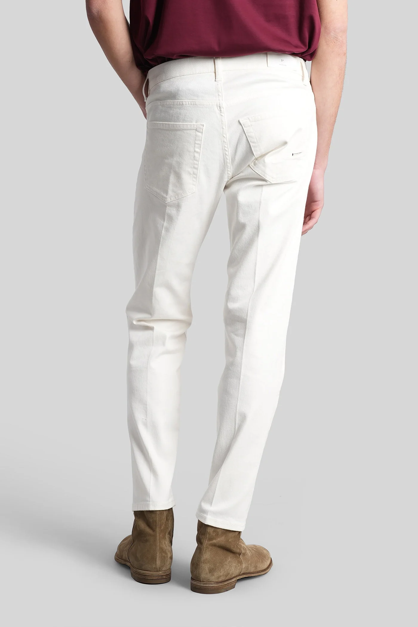 Mc-david Pants in beige cotton - Image 3