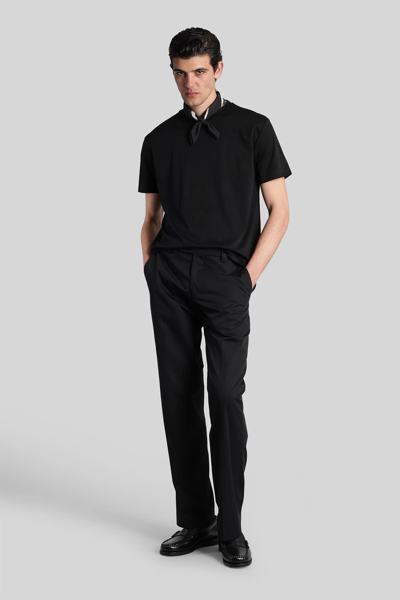 Mc-owen Pants in black cotton - Image 2