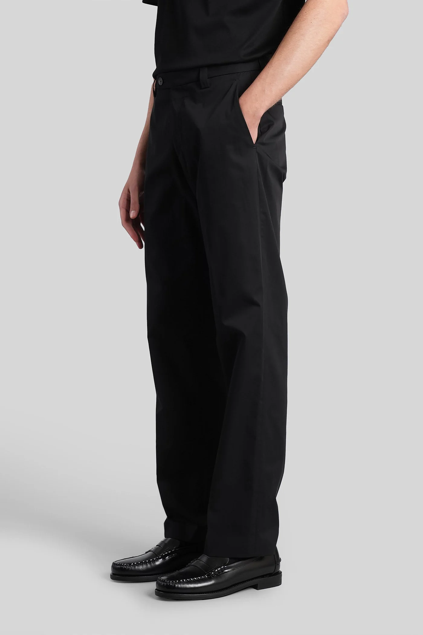 Mc-owen Pants in black cotton - Image 4