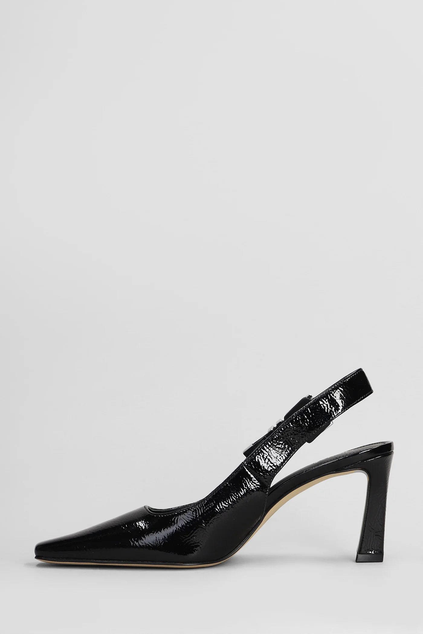 Darrington Pumps in black leather - Image 3