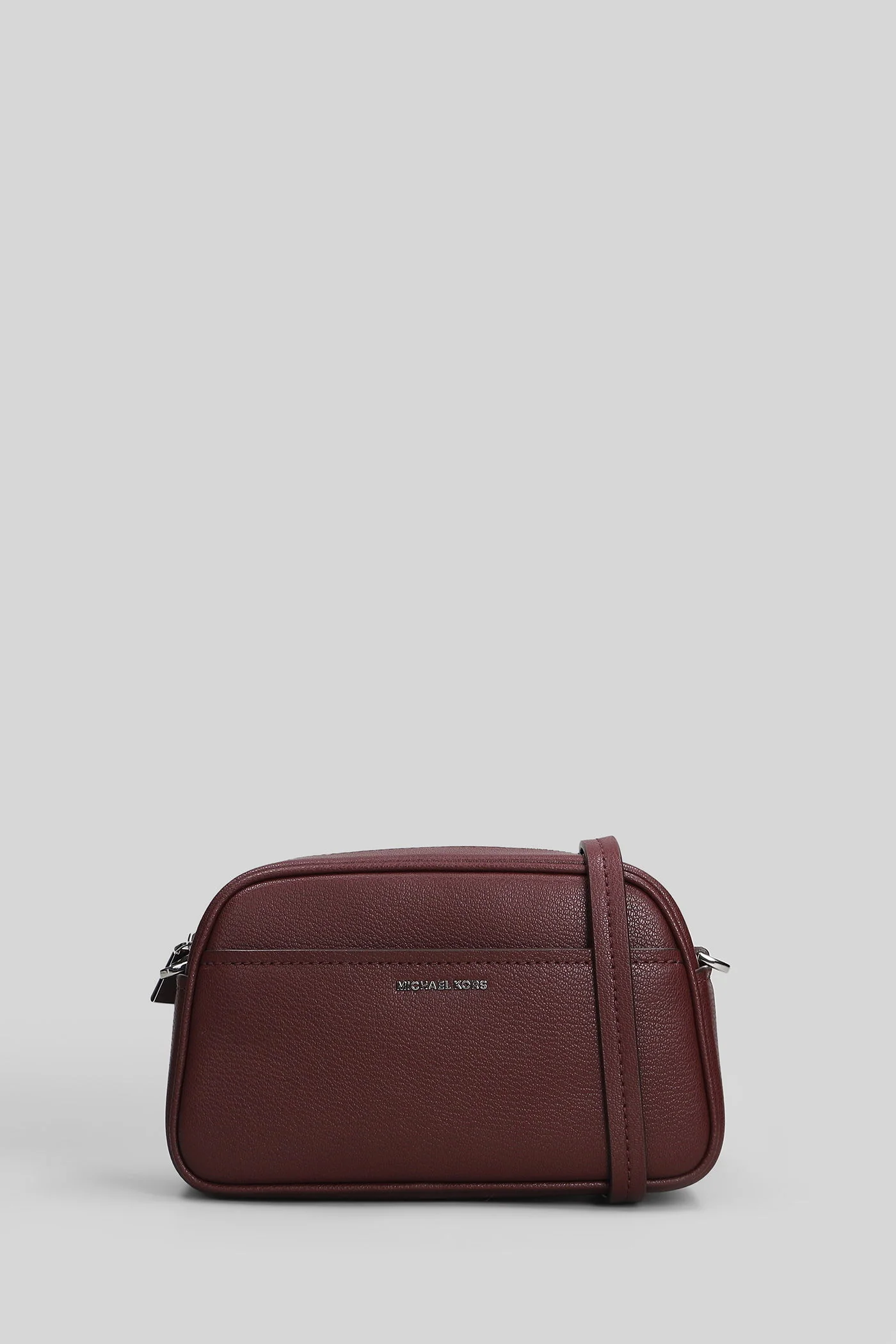 Jet Set Shoulder bag in bordeaux leather