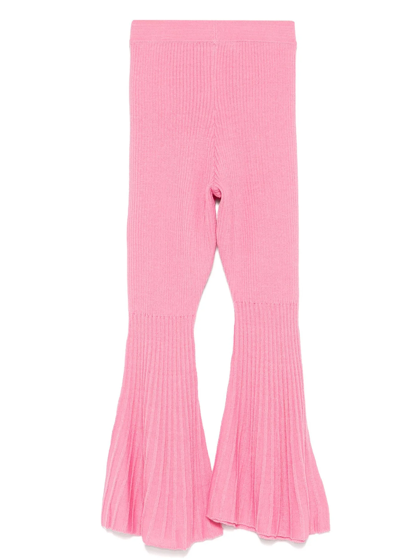 Pants in rose-pink wool - Image 2