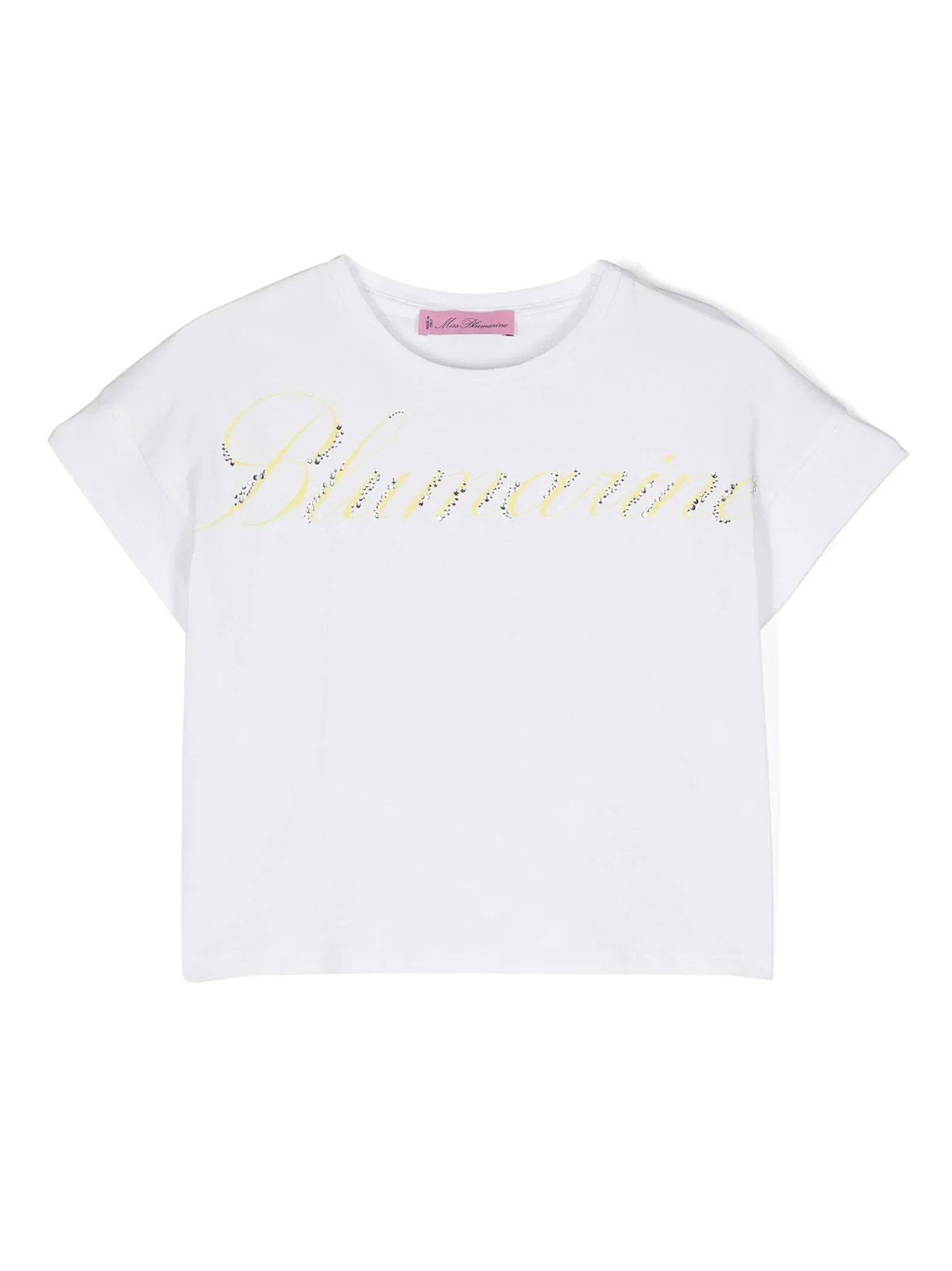 T-Shirt in white cotton