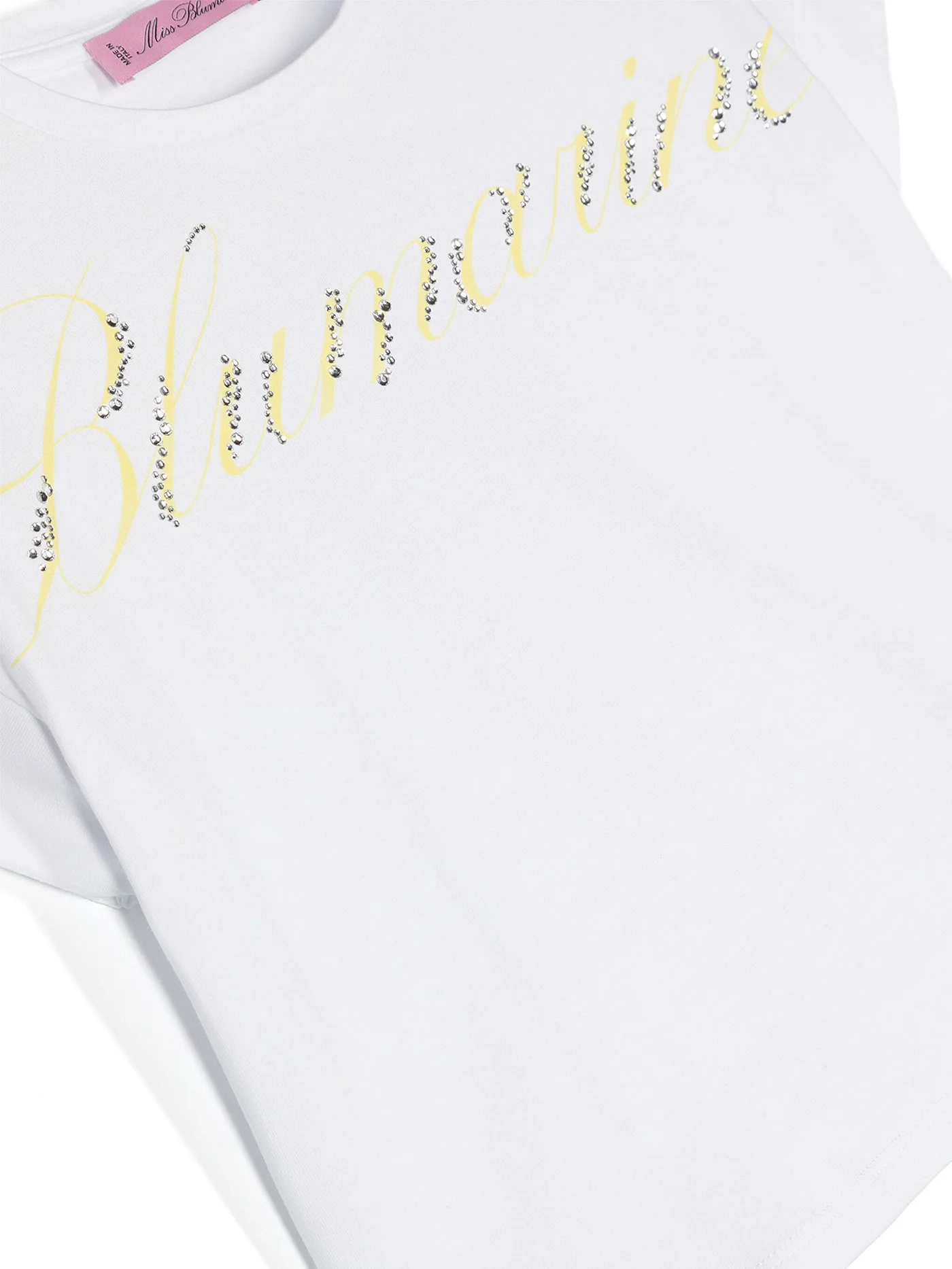T-Shirt in white cotton - Image 3