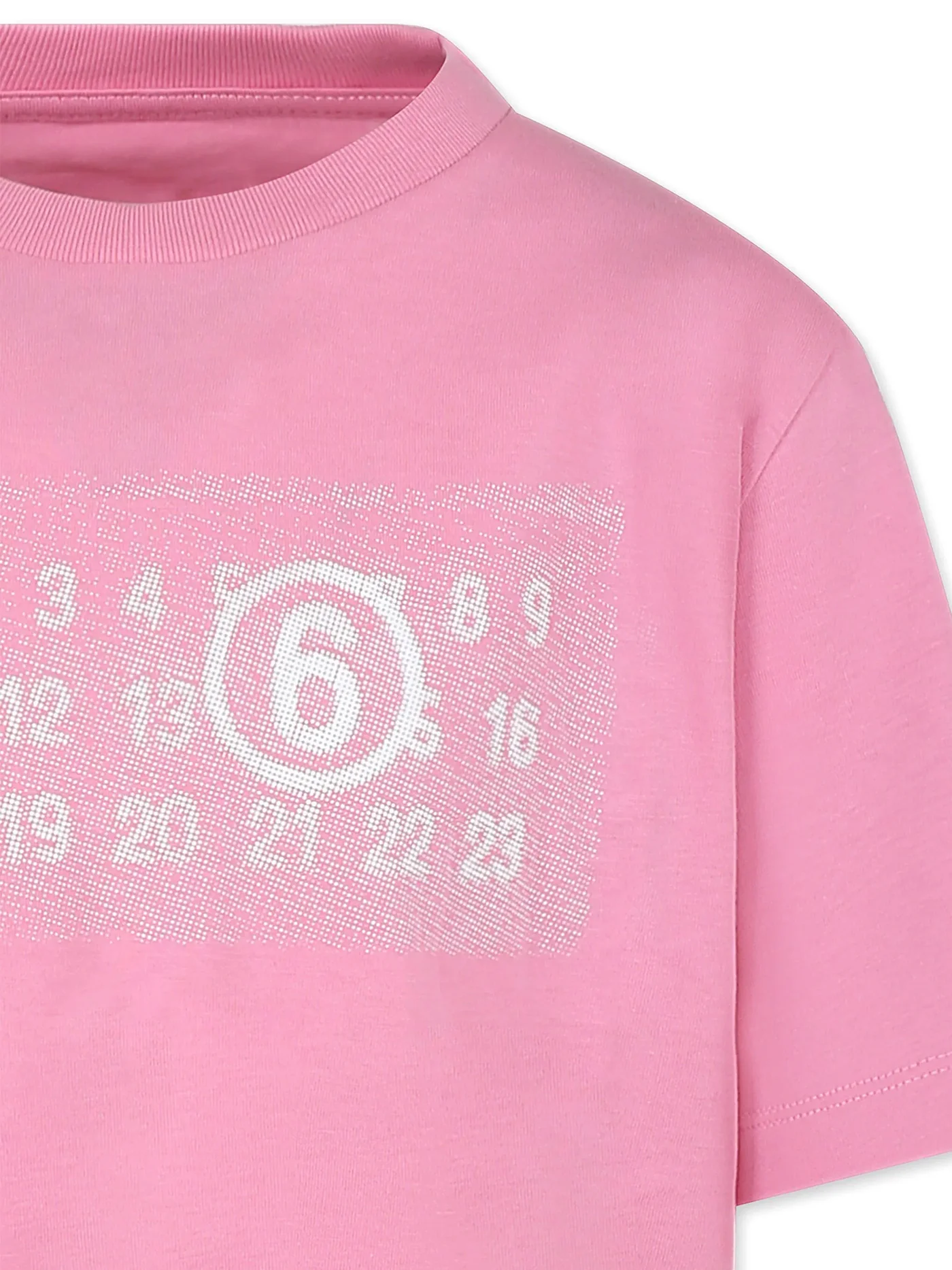 T-Shirt in rose-pink cotton - Image 3