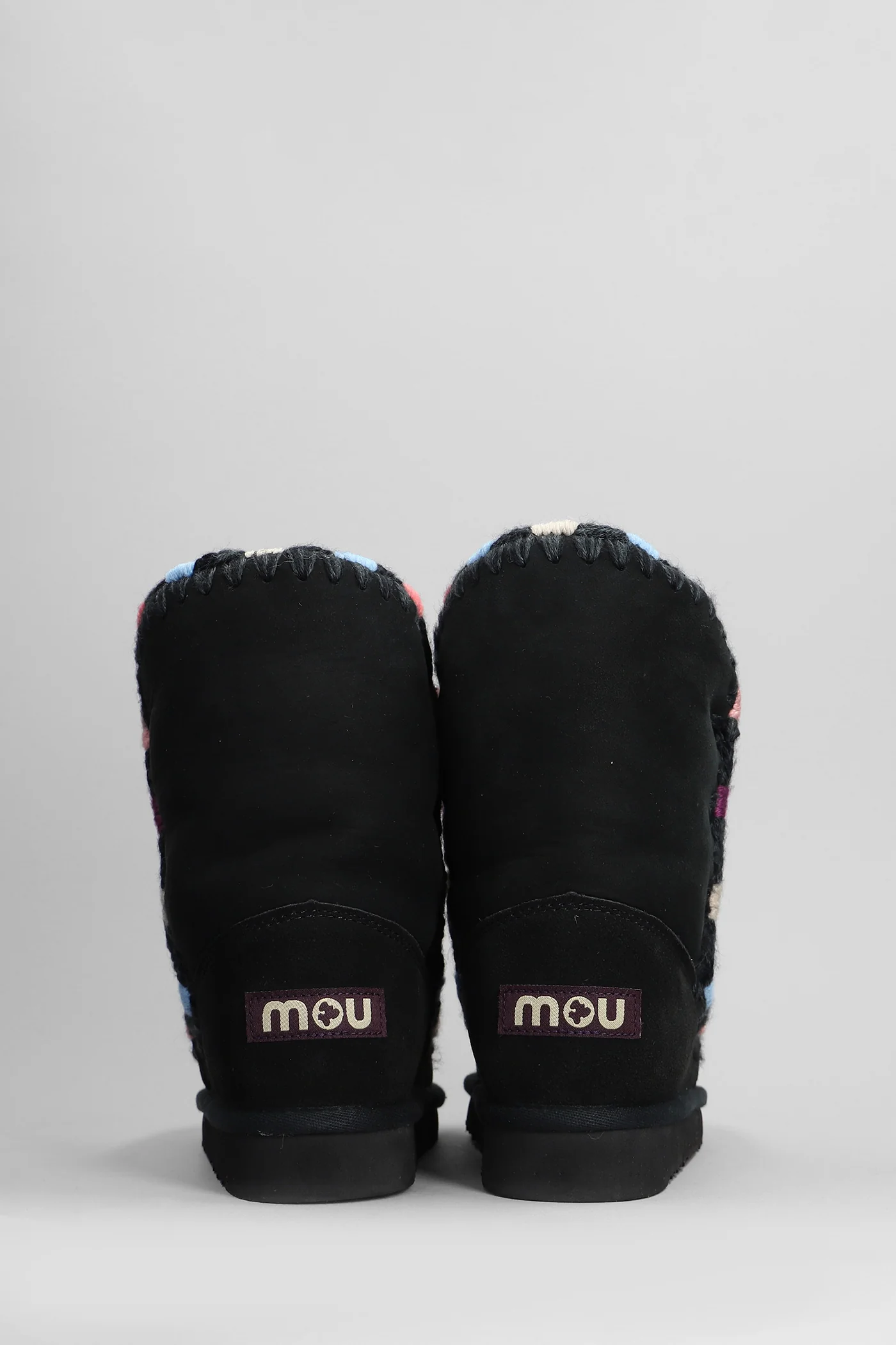 Eskimo 24 low heels Ankle boots in black suede - Image 4