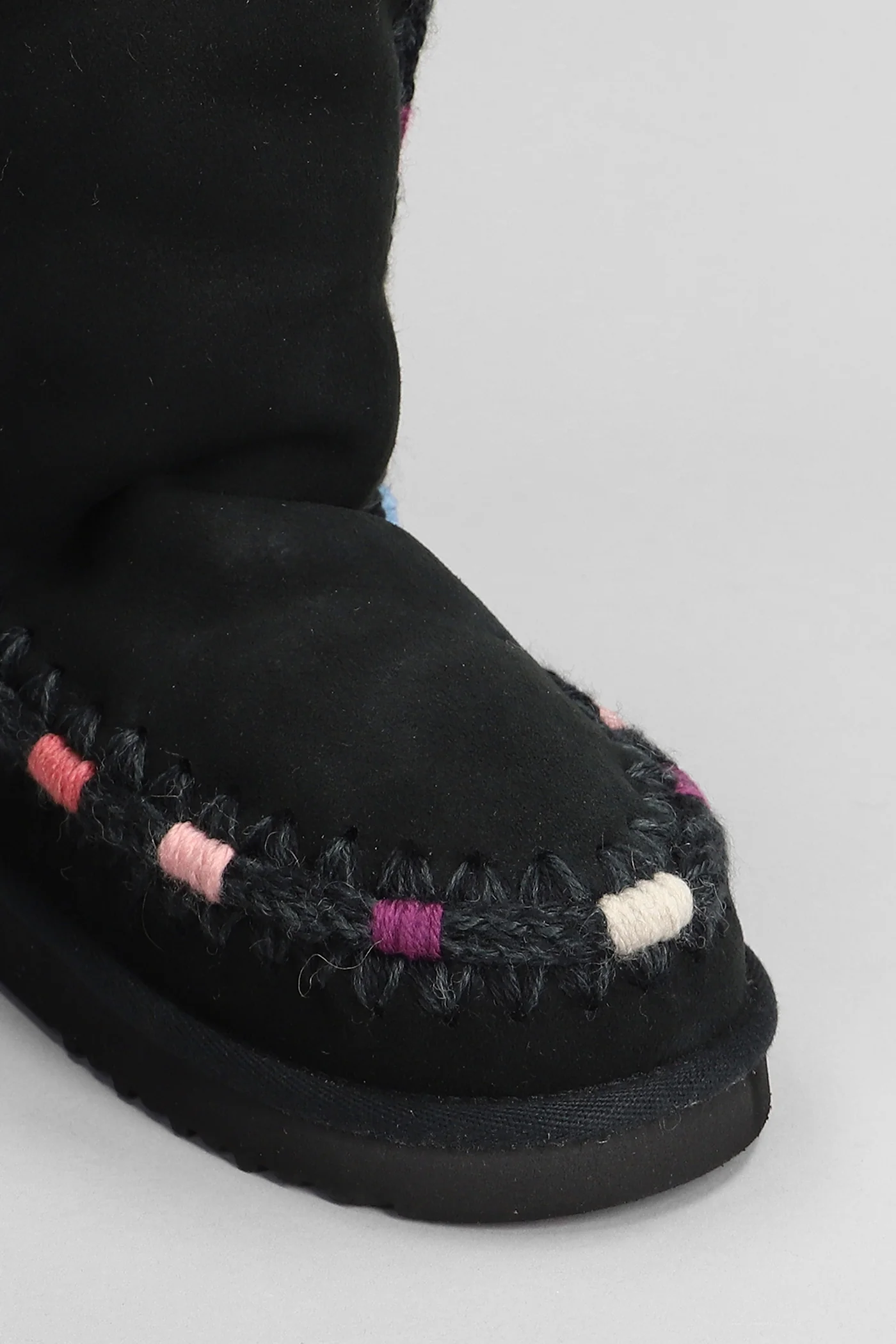 Eskimo 24 low heels Ankle boots in black suede - Image 5