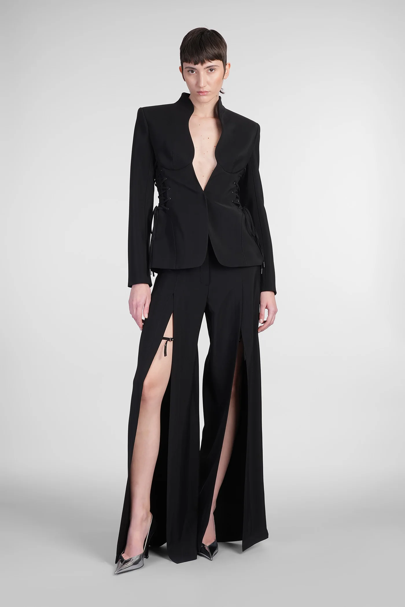 Blazer in black viscose - Image 2
