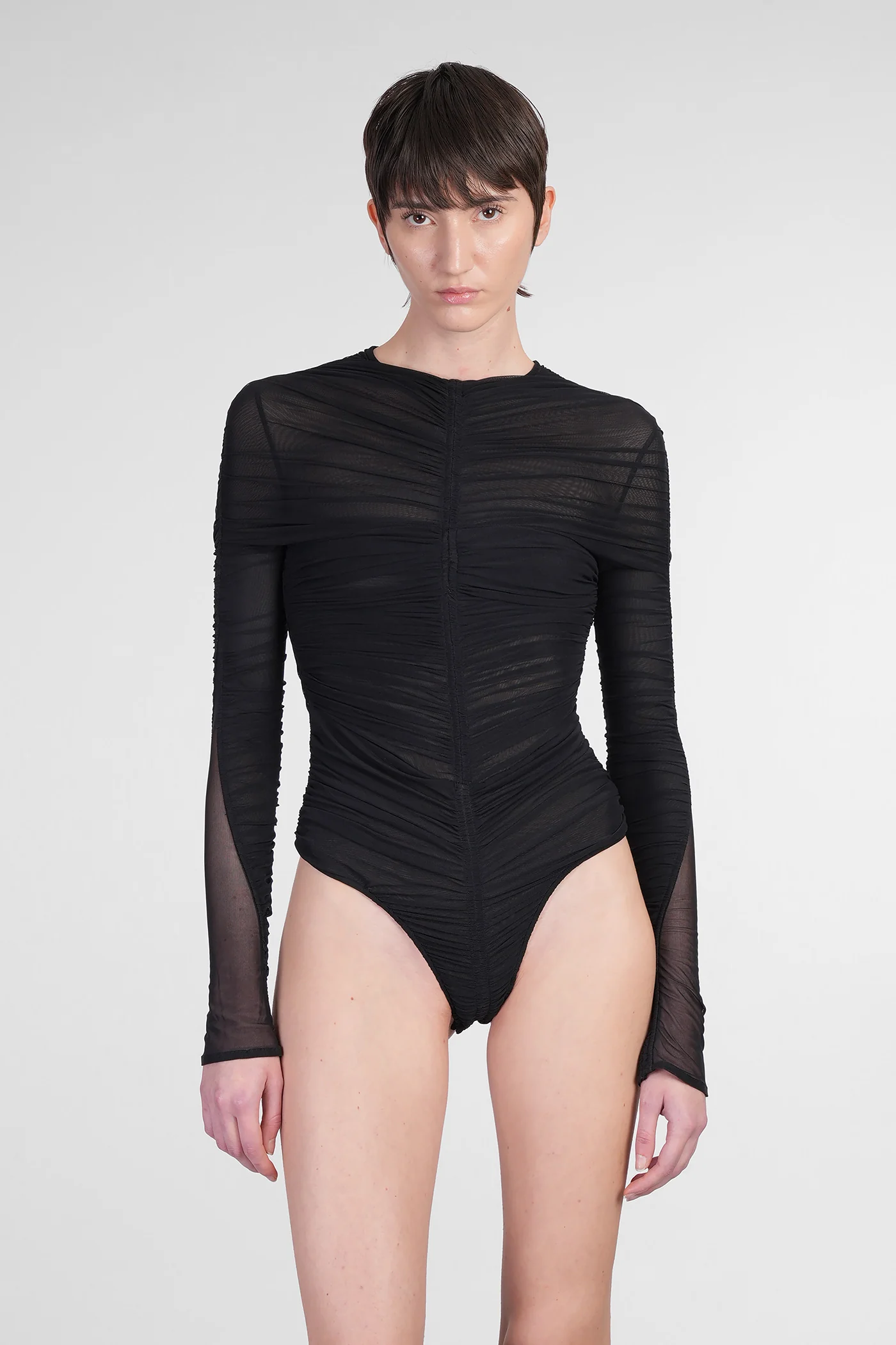 Body in black polyamide