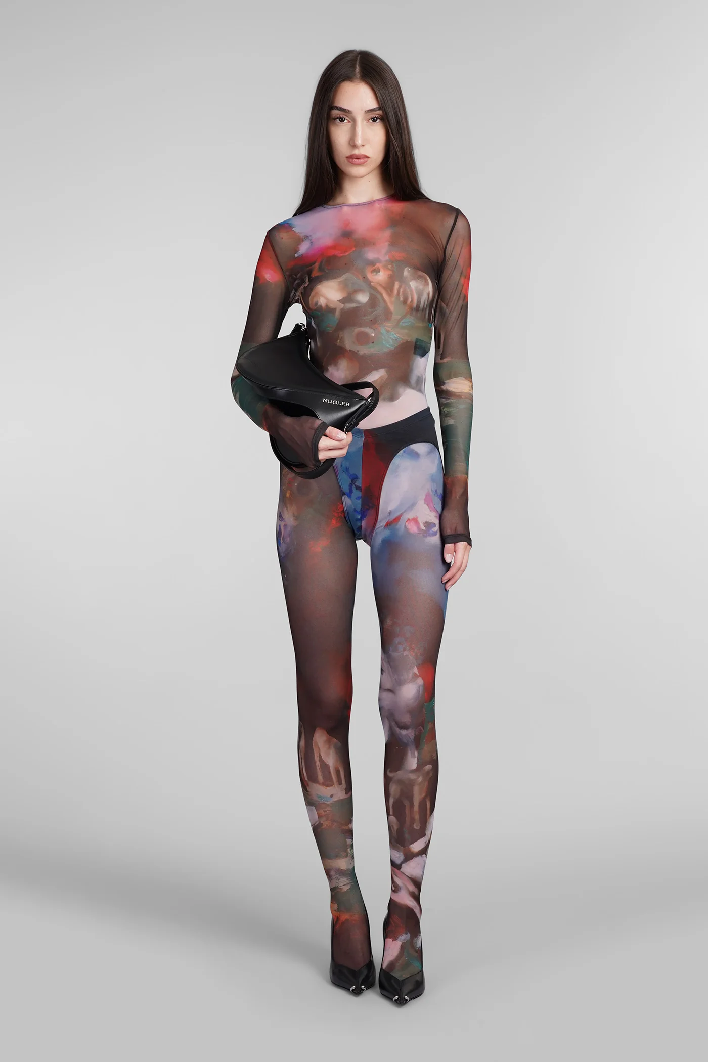 Leggings in multicolor polyamide - Image 2