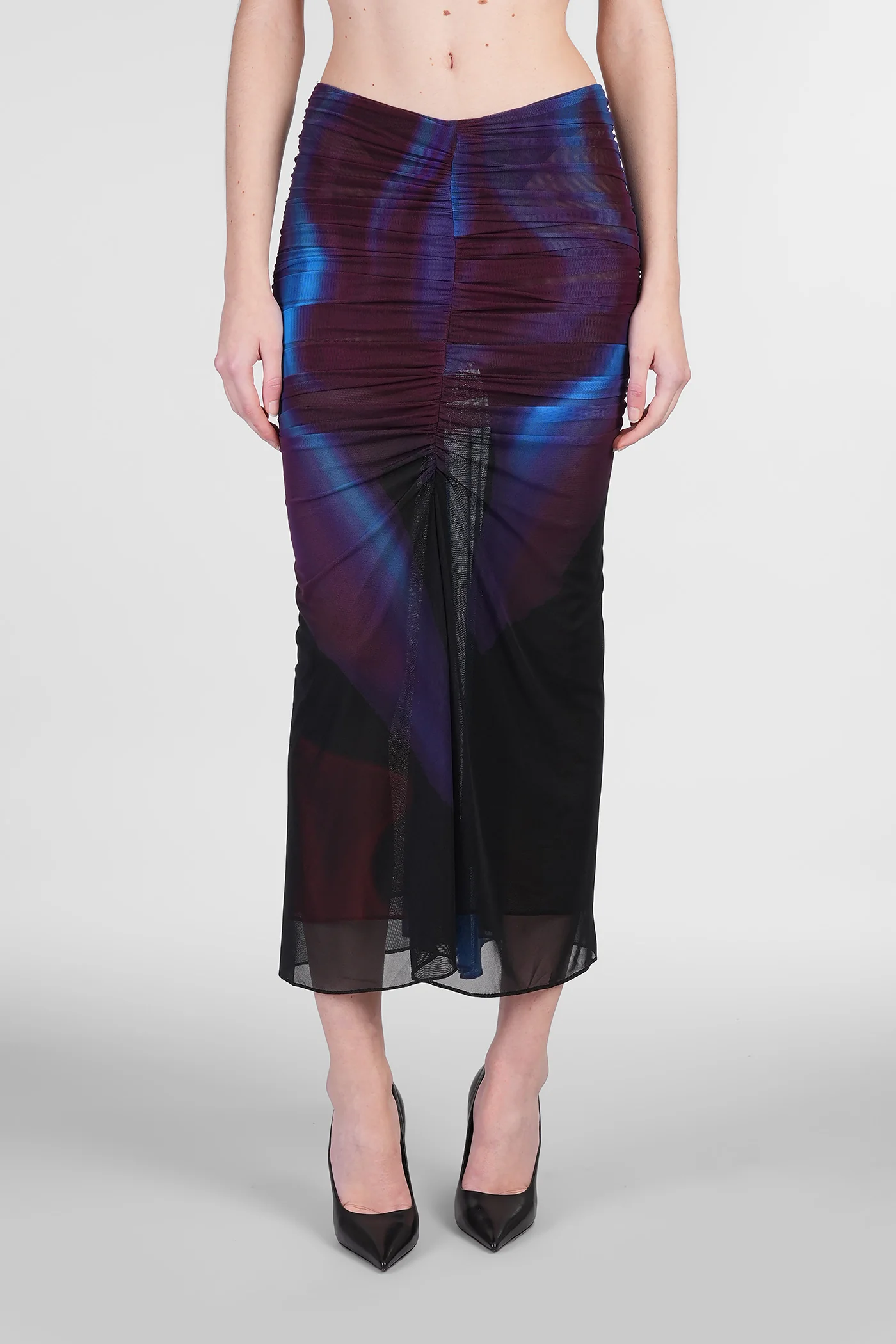 Skirt in multicolor polyamide