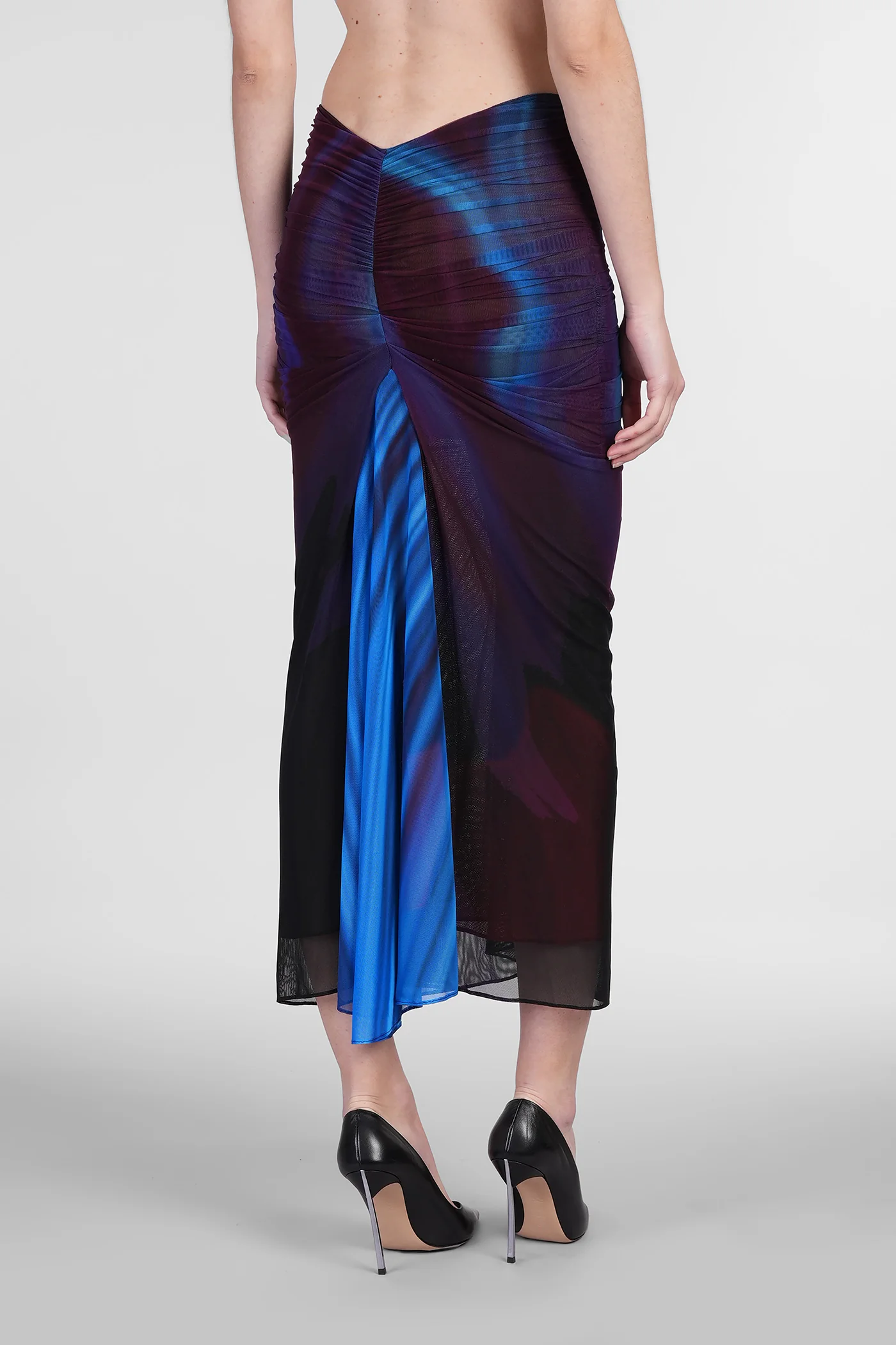 Skirt in multicolor polyamide - Image 3