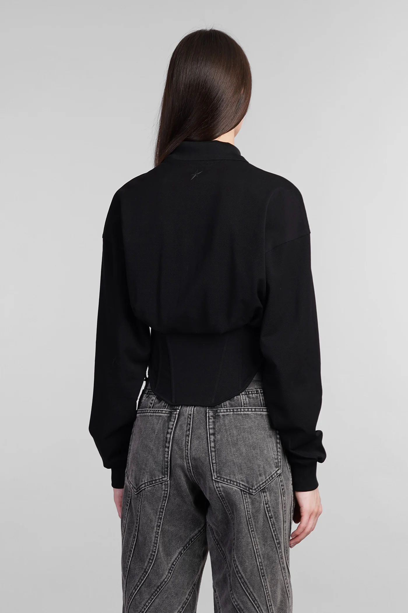Topwear in black cotton - Image 3