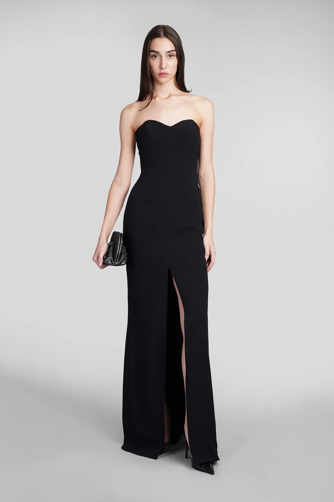 Bayard Dress woman  in black acetate - Image 2