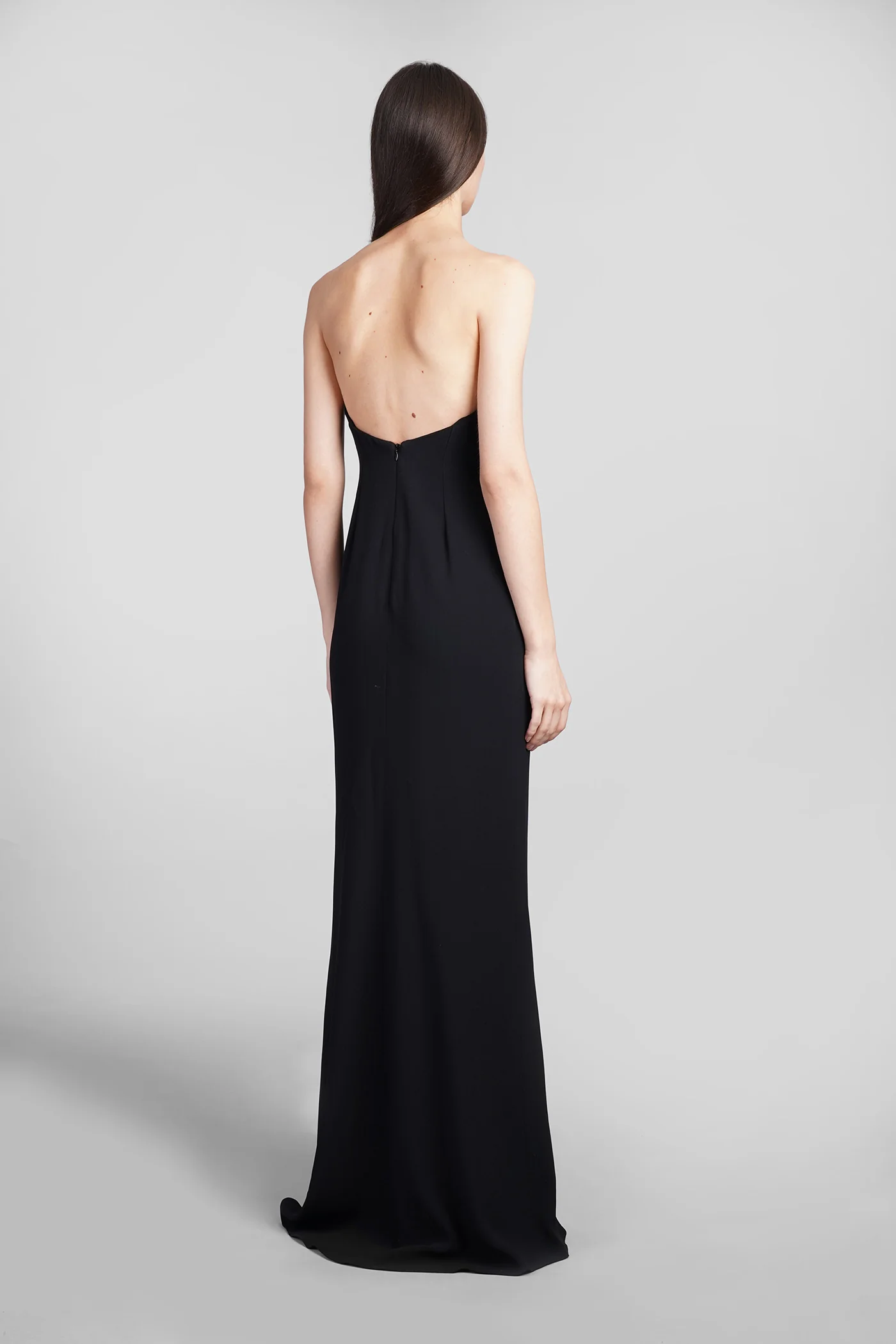 Bayard Dress woman  in black acetate - Image 3