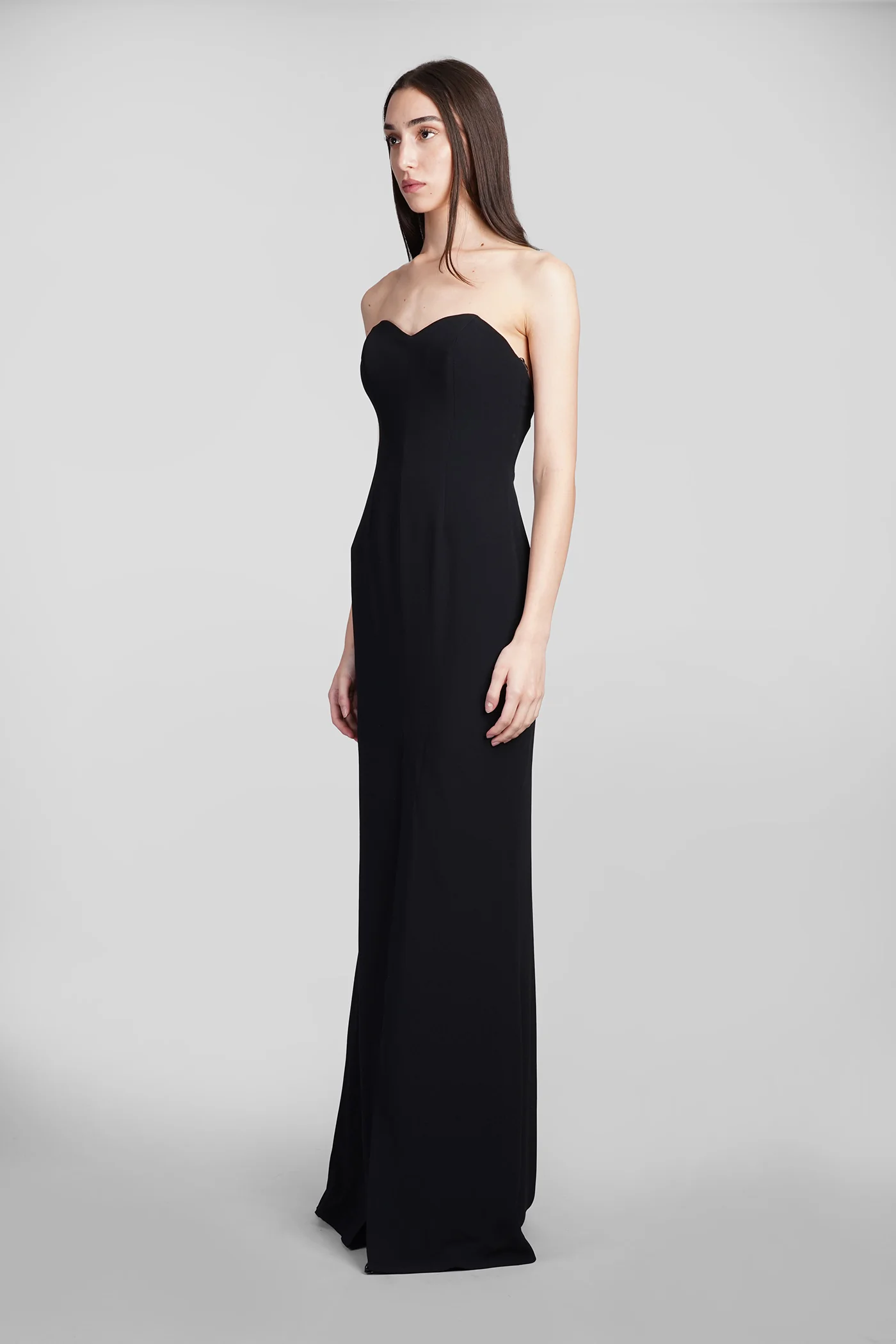 Bayard Dress woman  in black acetate - Image 4