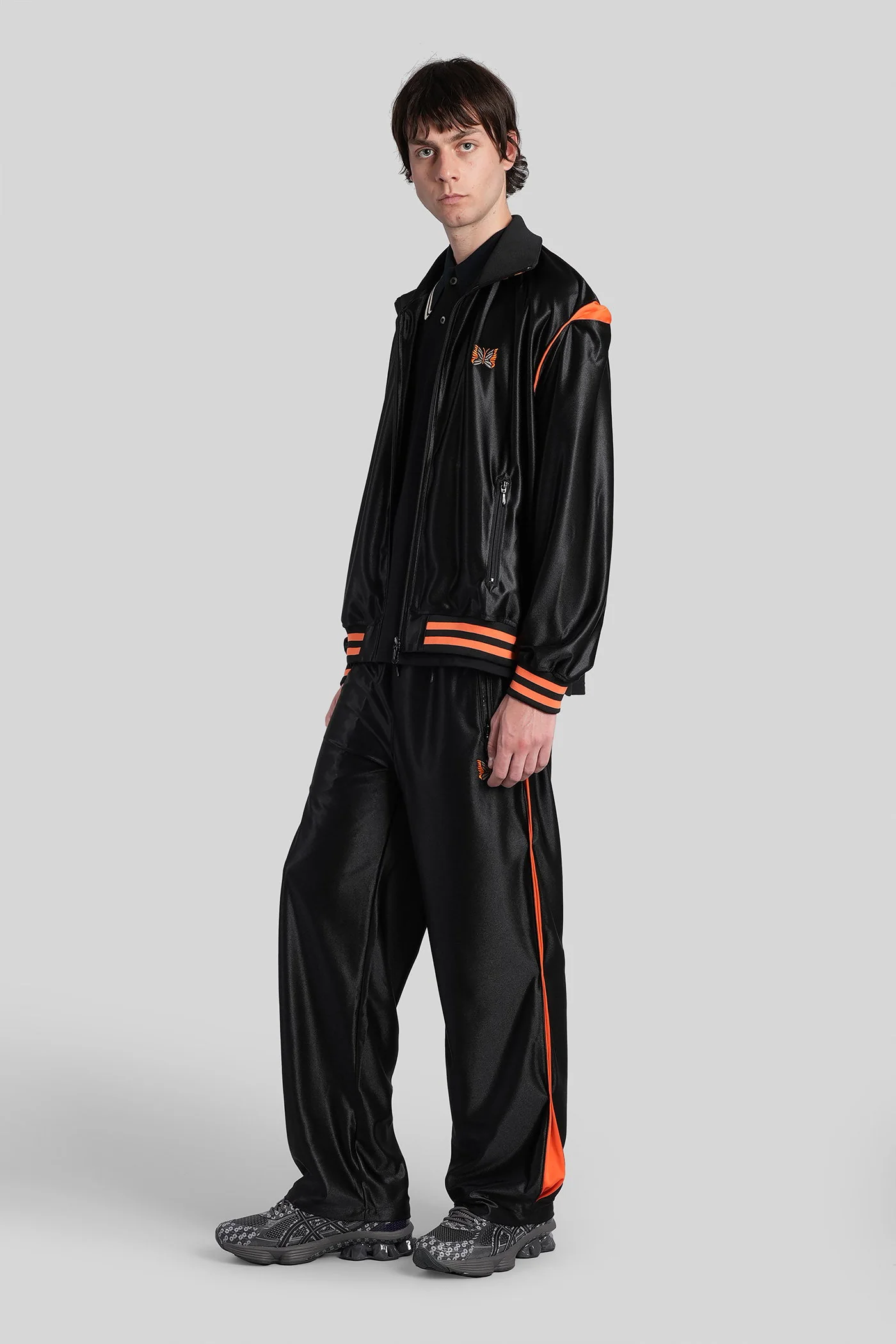 Casual jacket in black polyester - Image 2