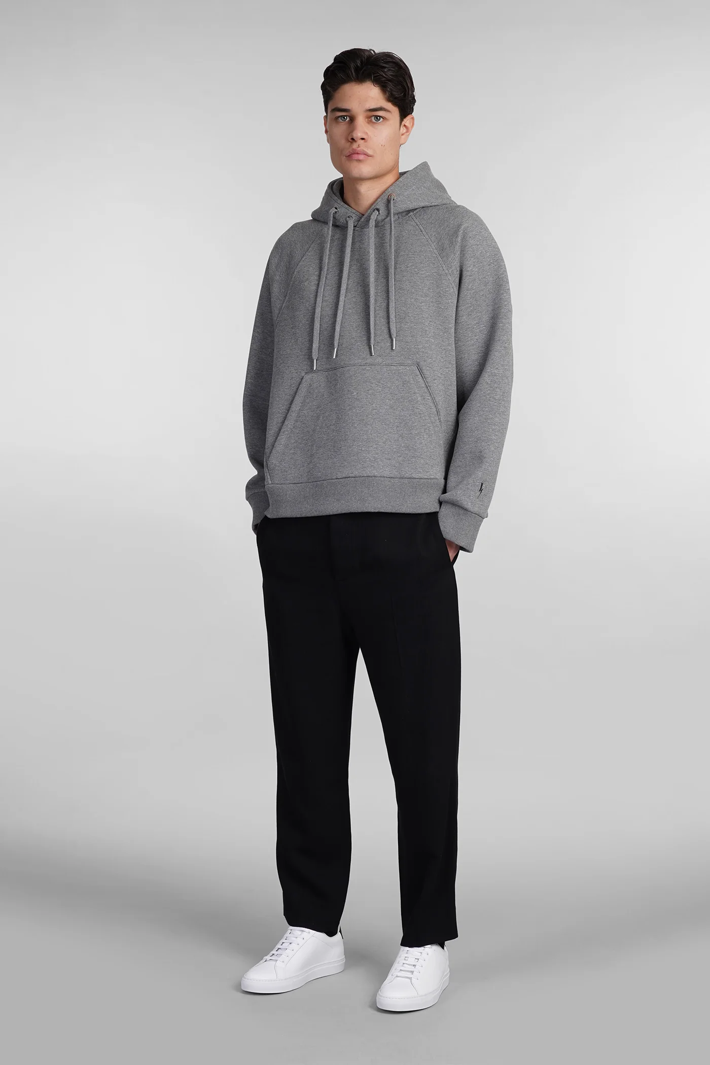 Sweatshirt in grey cotton - Image 2