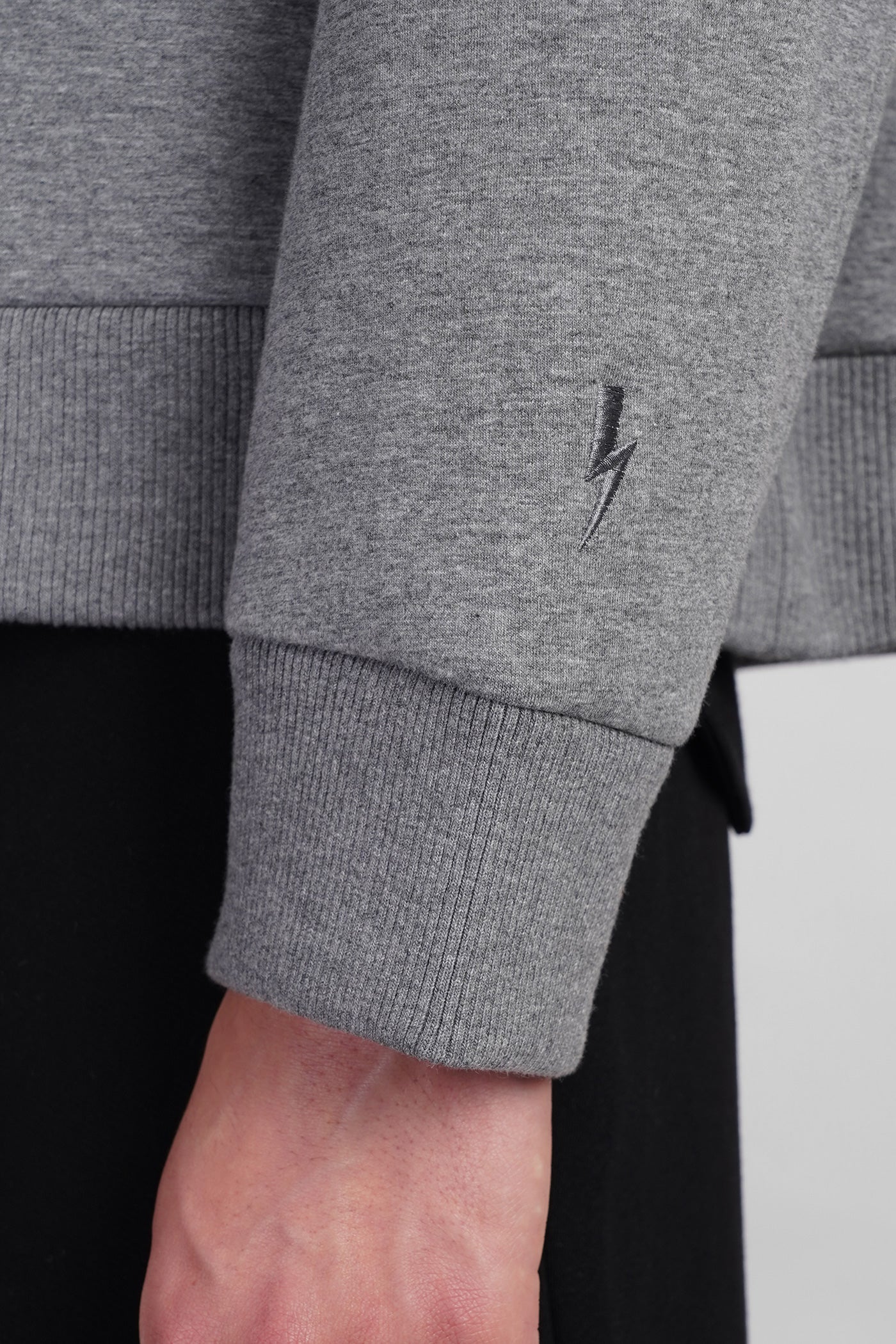 Sweatshirt in grey cotton - Image 5