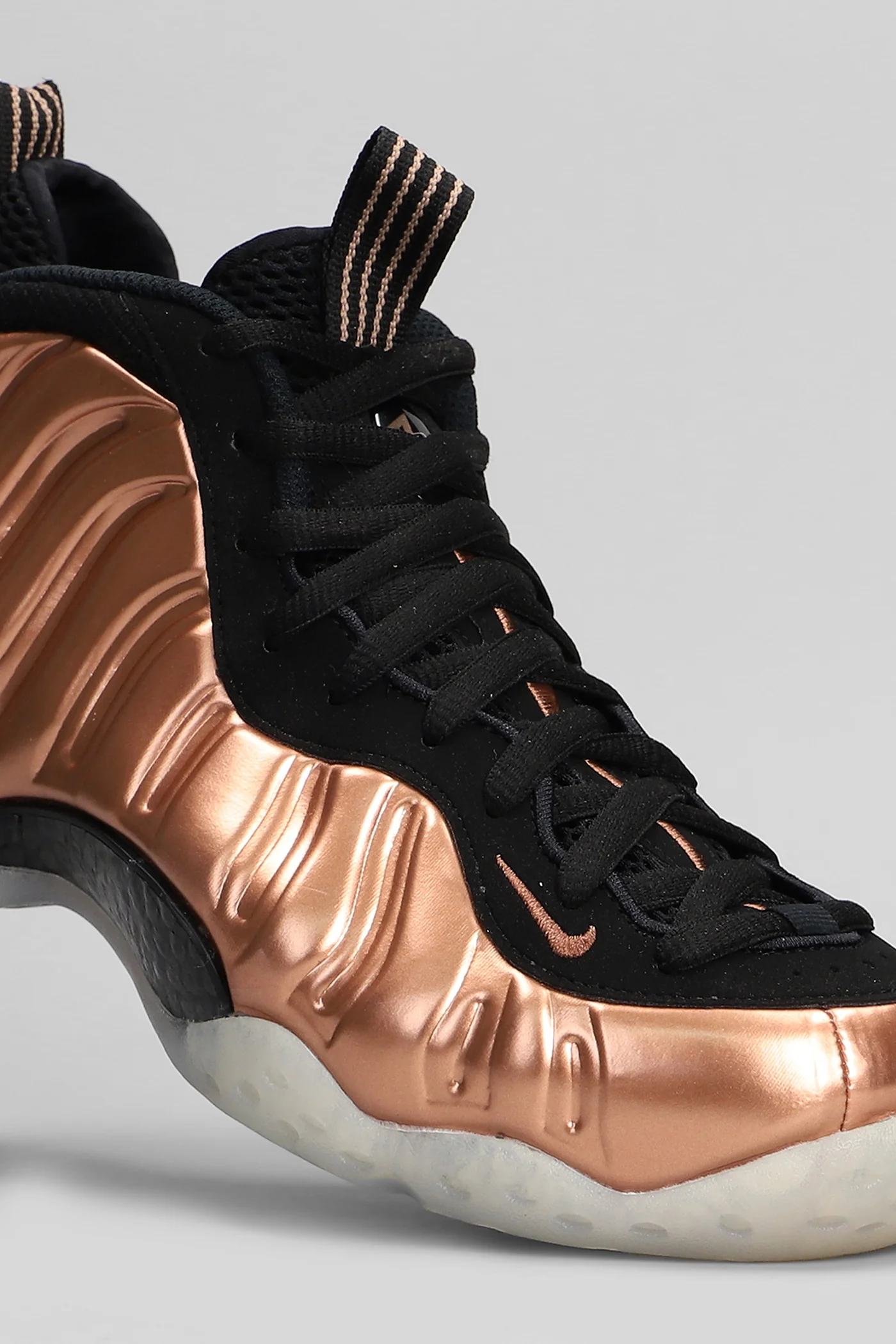 Air Foamposite One Sneakers in copper Suede and fabric - Image 5