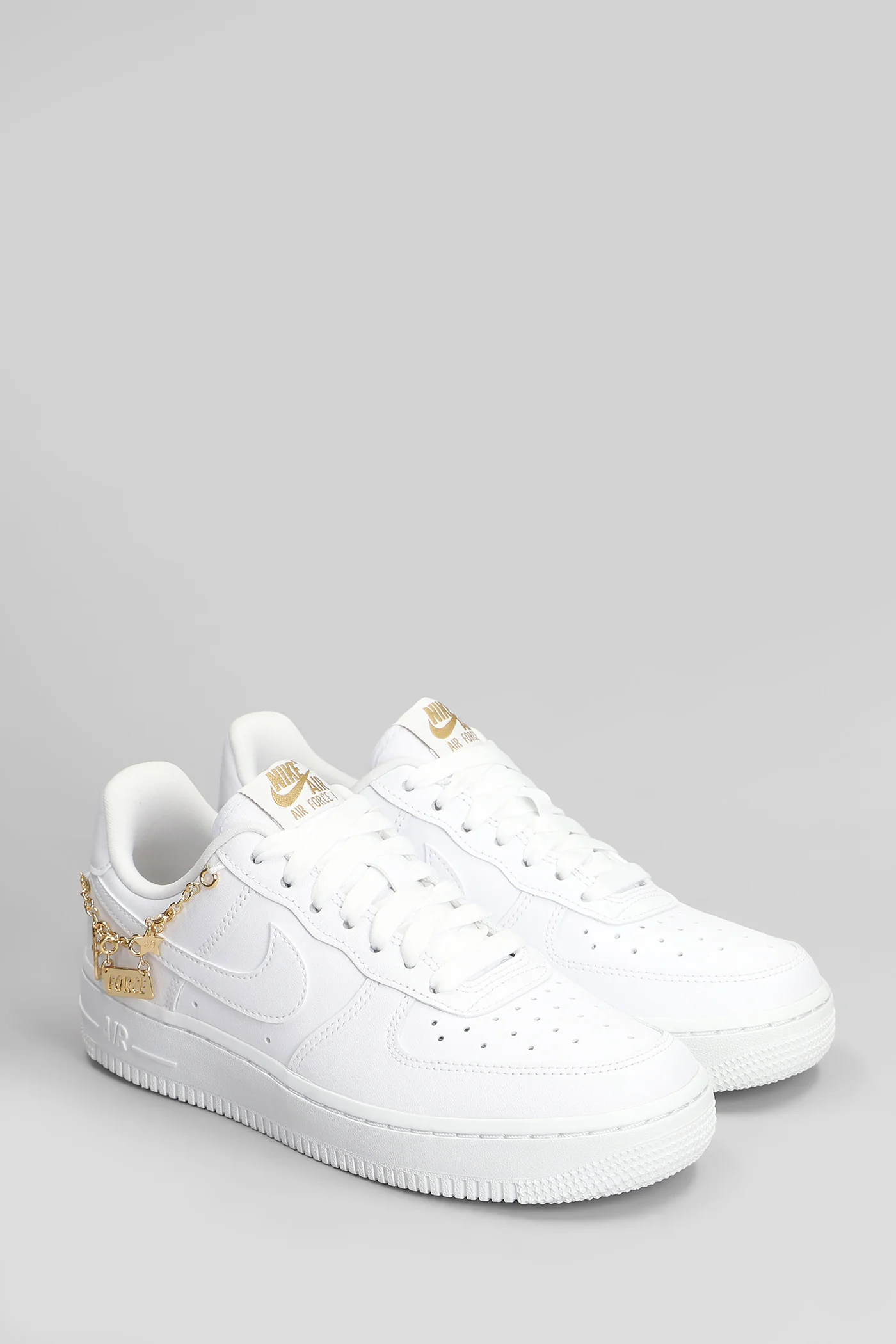 Air Force 1 07 Sneakers in white leather - Image 2