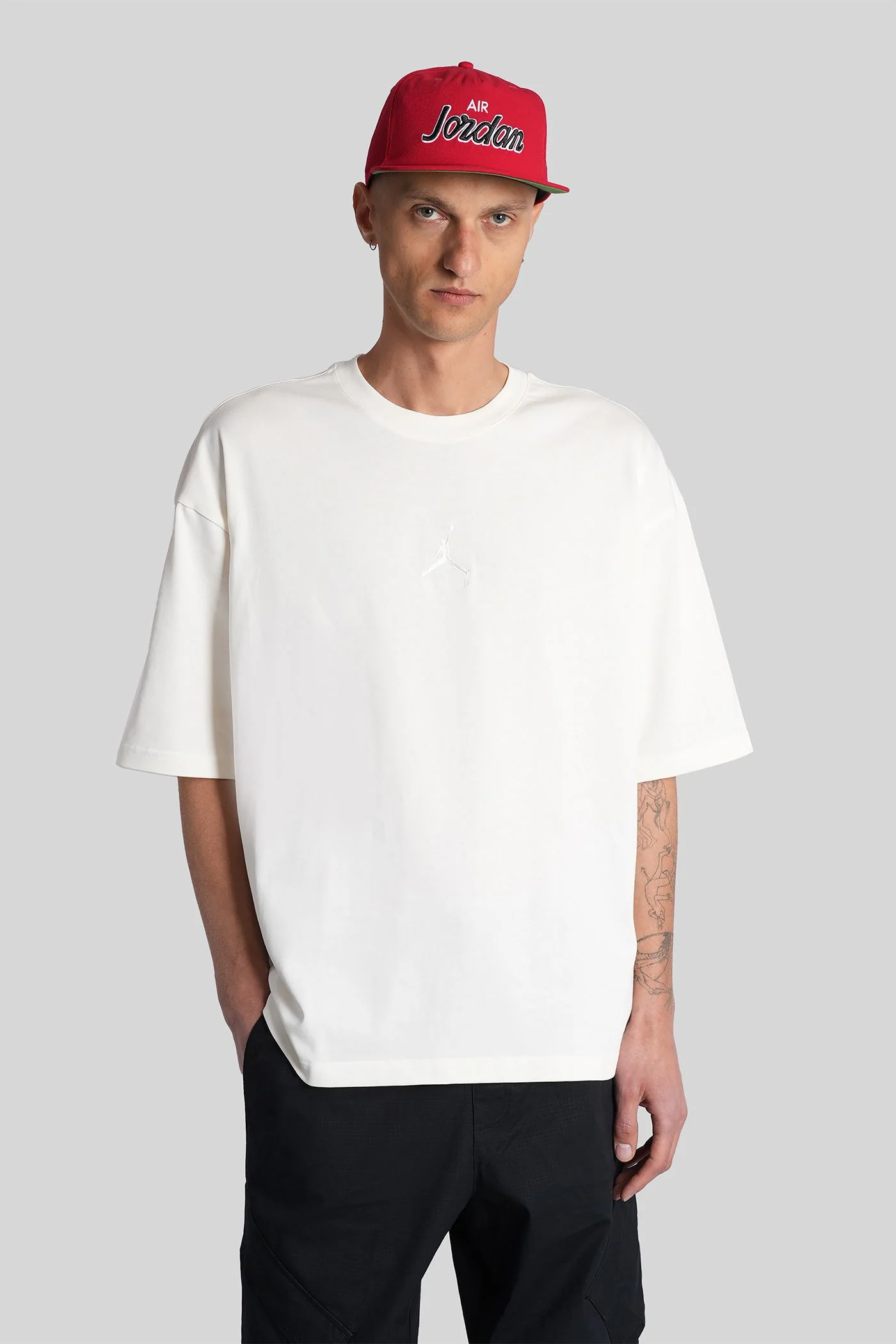 T-Shirt in white cotton