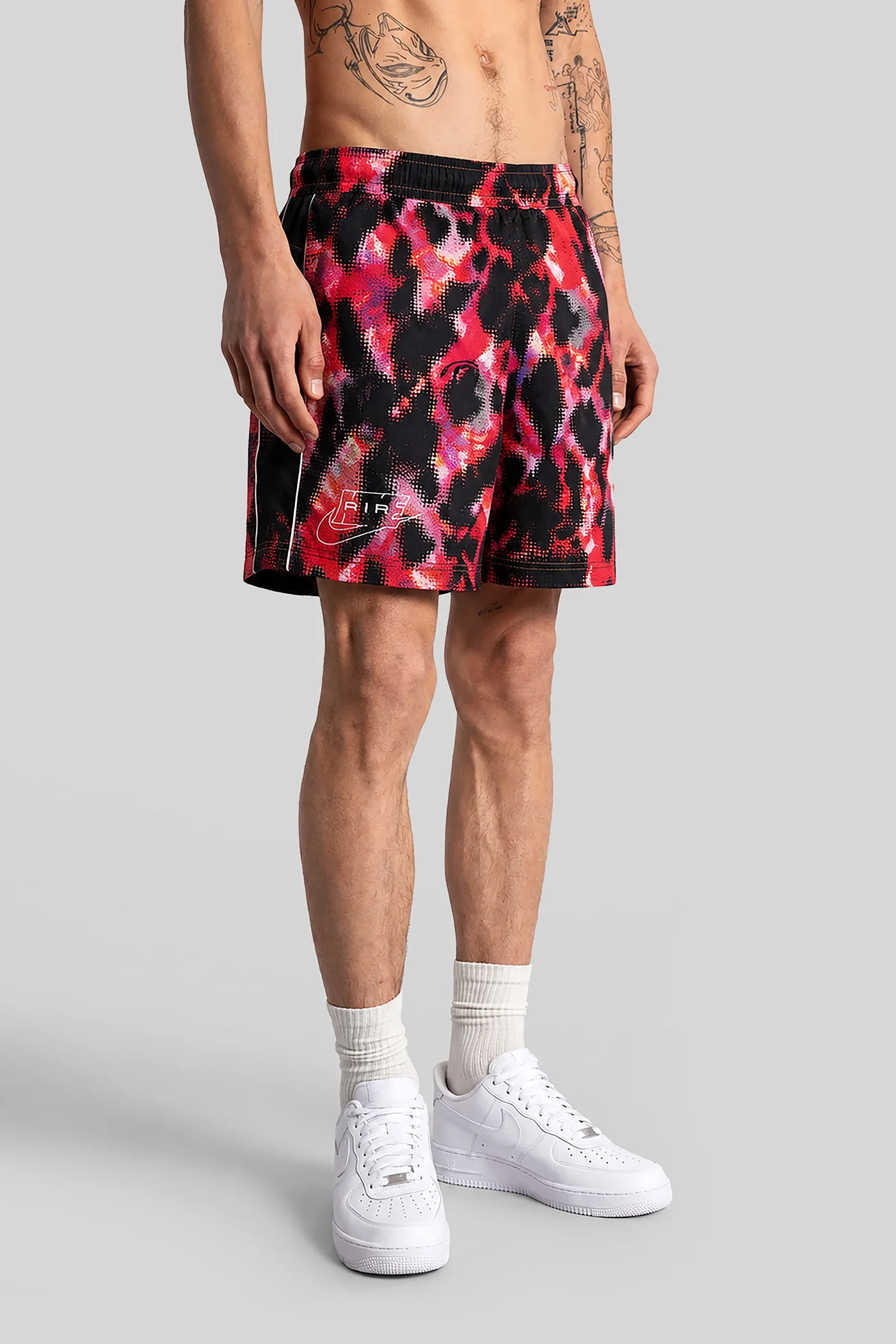 Shorts in black polyester - Image 4