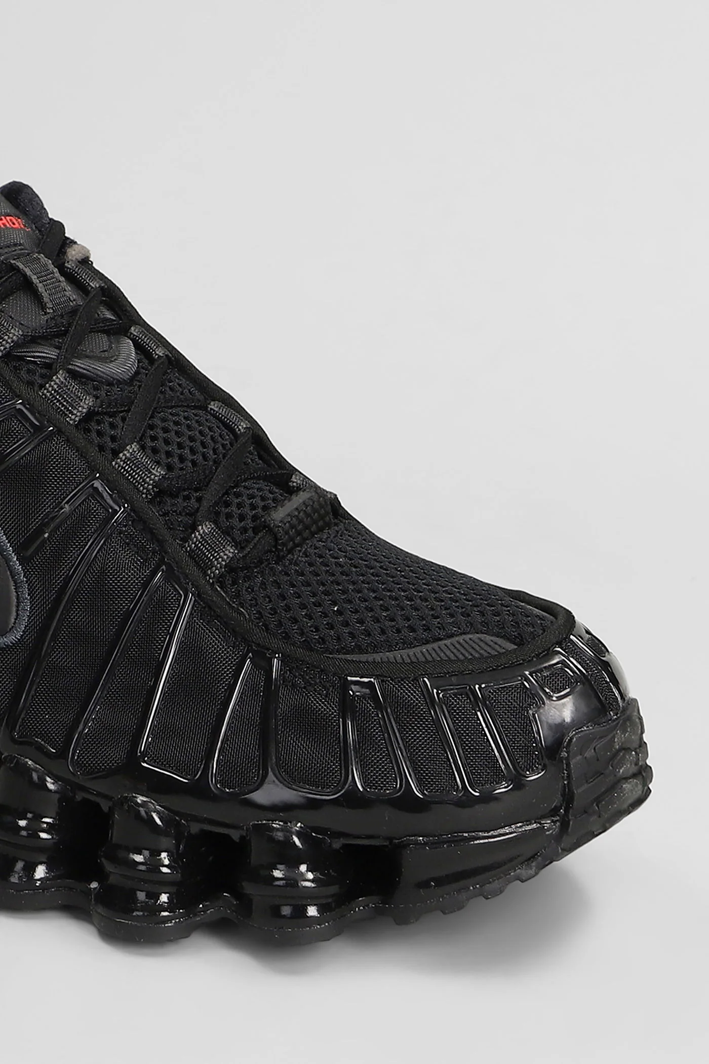 Shox Tl Sneakers in black leather and fabric - Image 5