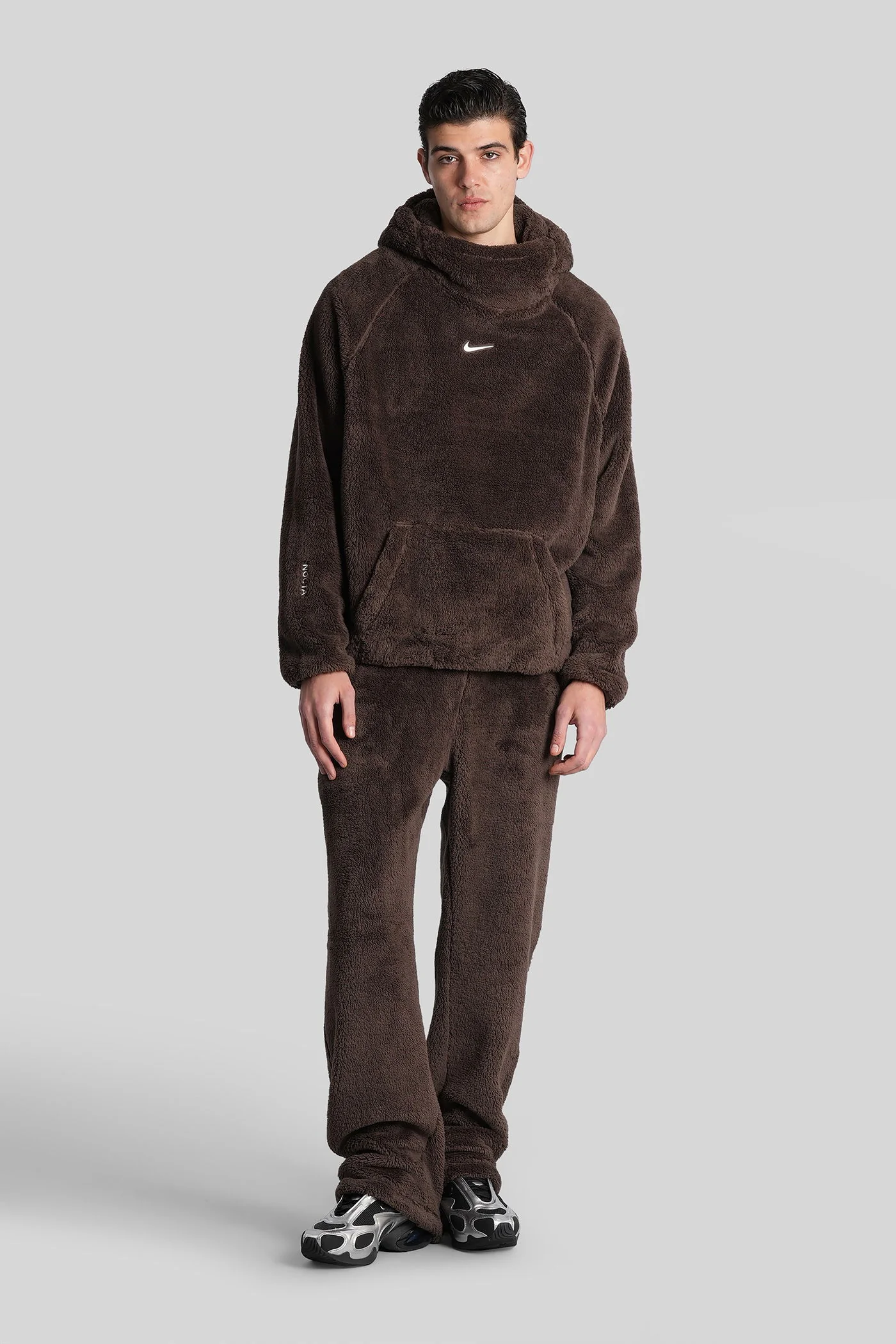 Pants in brown polyester - Image 7