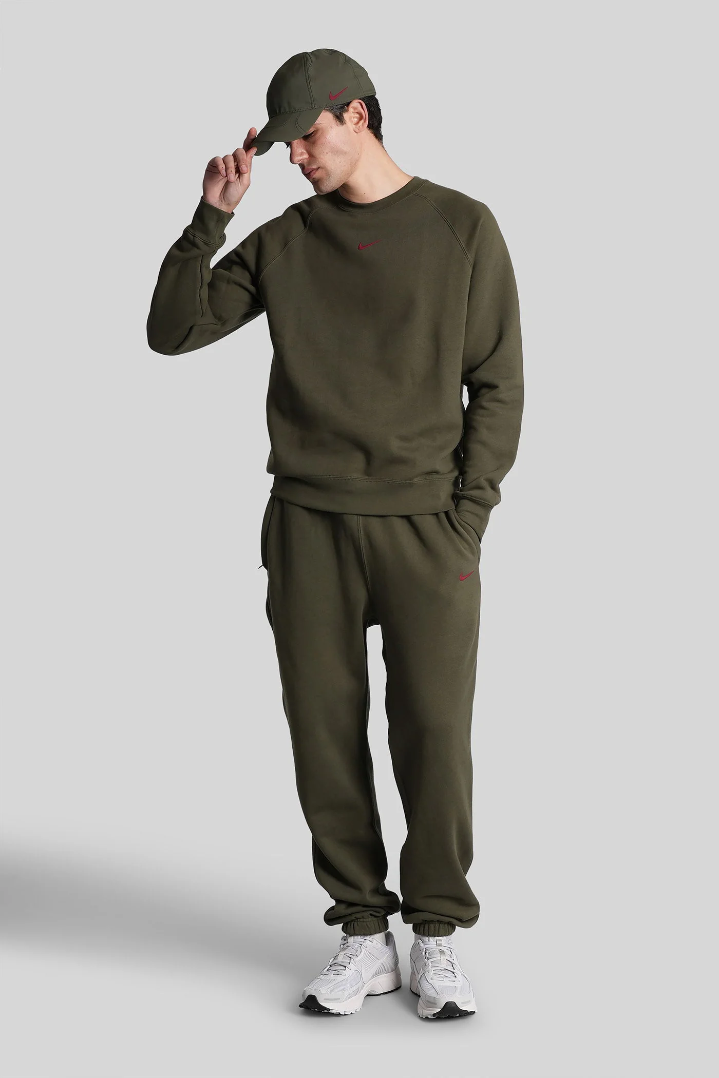 Pants in green cotton - Image 2