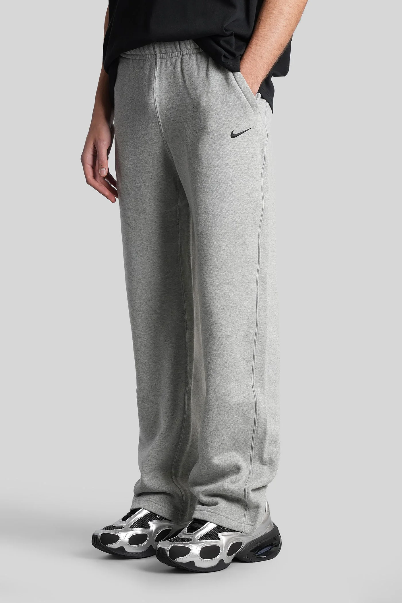 Pants in grey cotton - Image 4