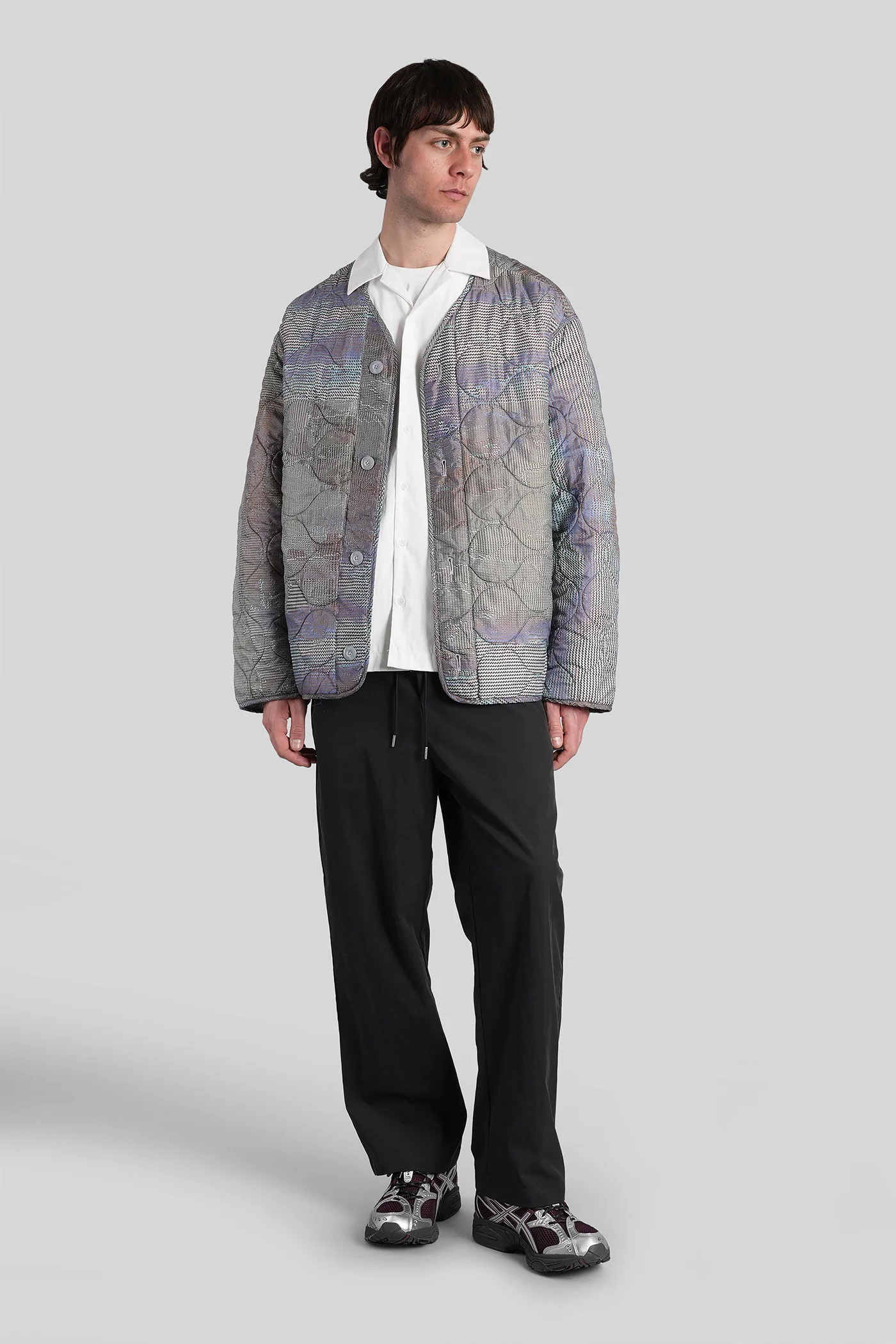 Casual jacket in multicolor nylon - Image 2