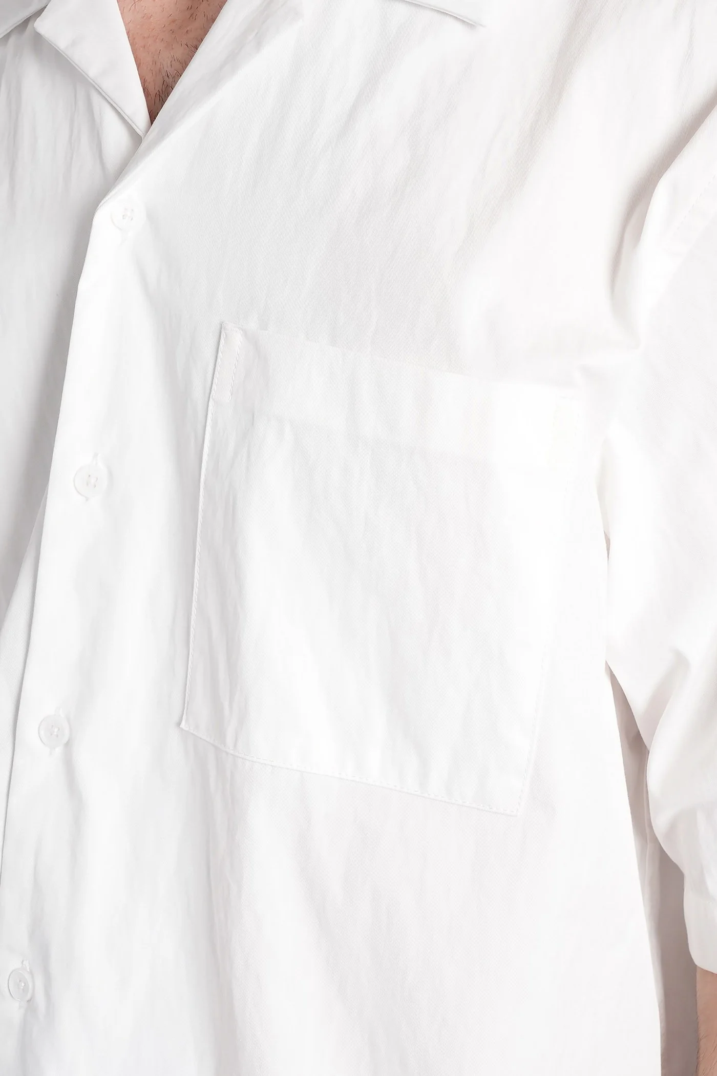 Shirt in white cotton - Image 5