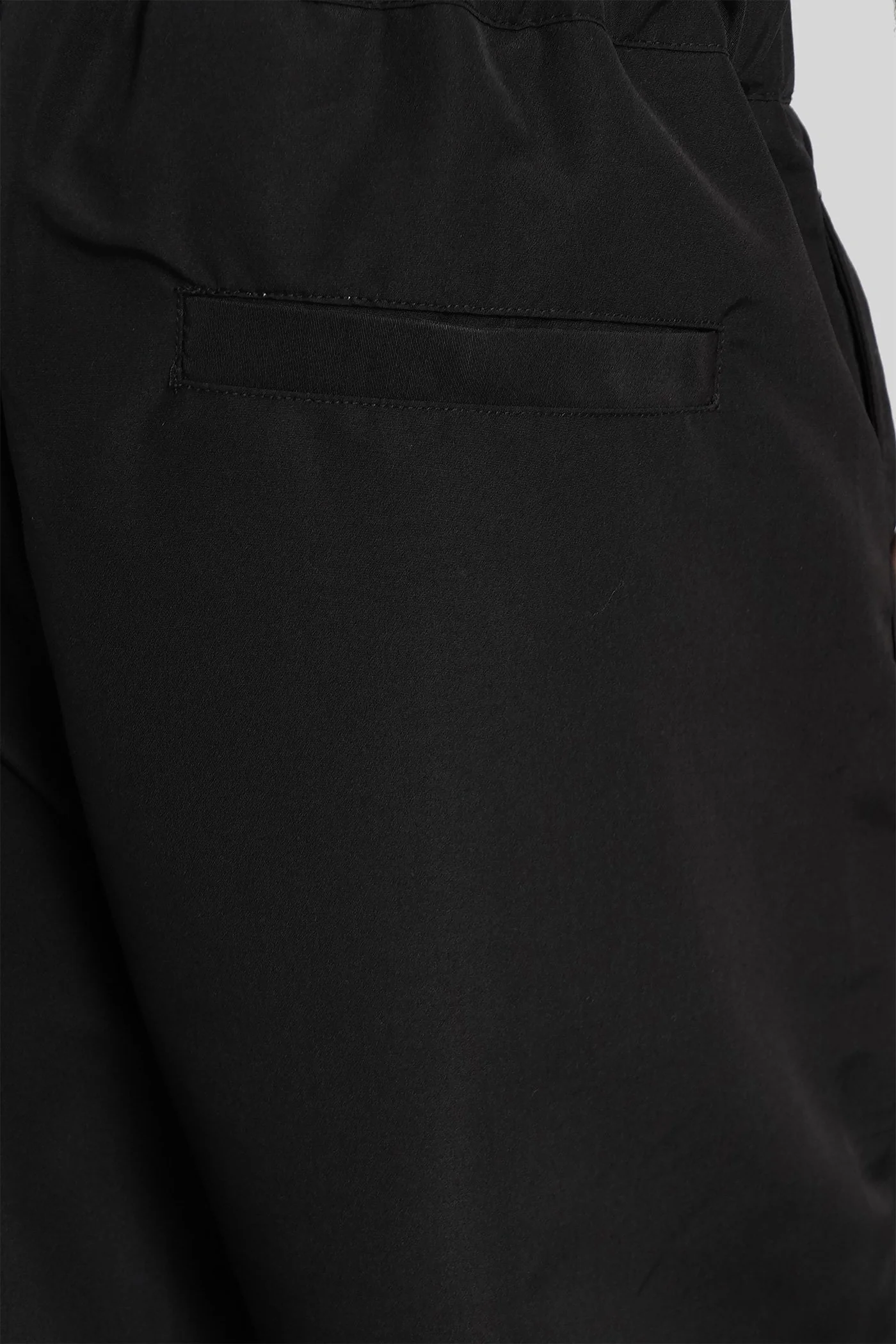 Shorts in black polyester - Image 5