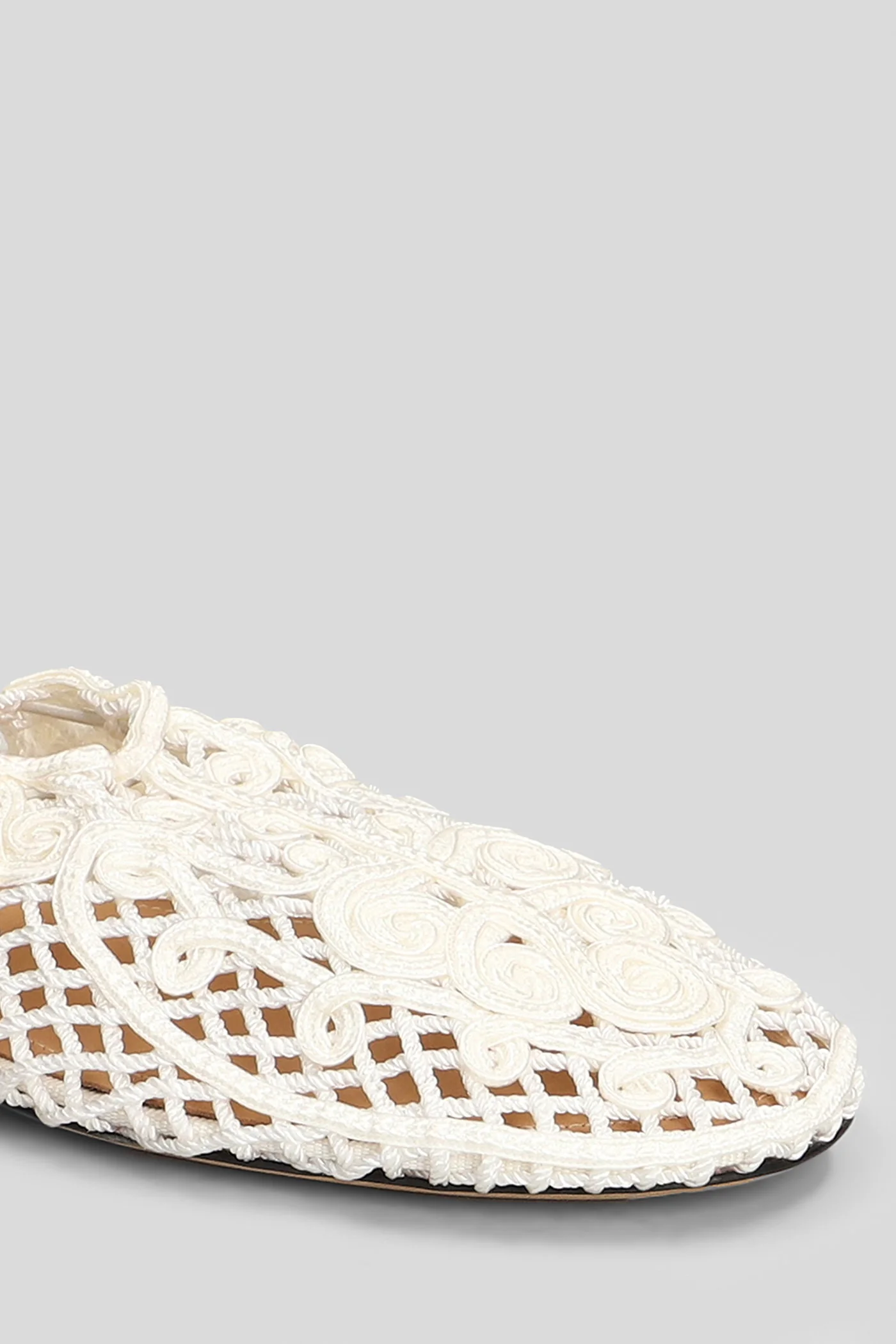Iris Ballet flats in beige fabric - Image 65