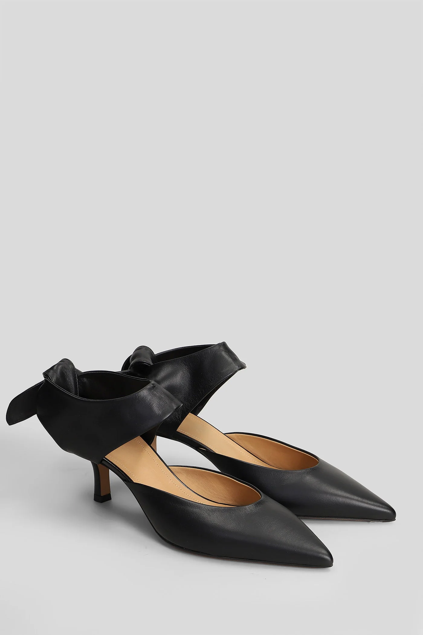 Jodie Pumps in black leather - Image 2